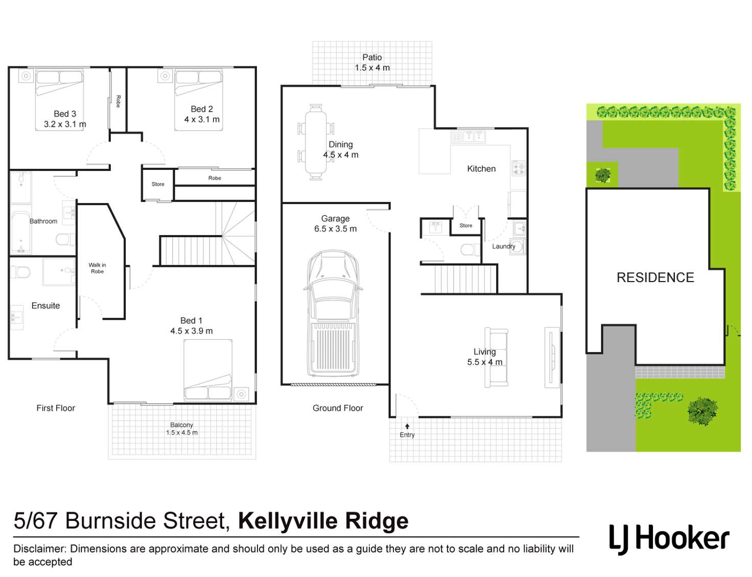 Floorplan of Homely house listing, 5/67 Burnside Street, Kellyville Ridge NSW 2155