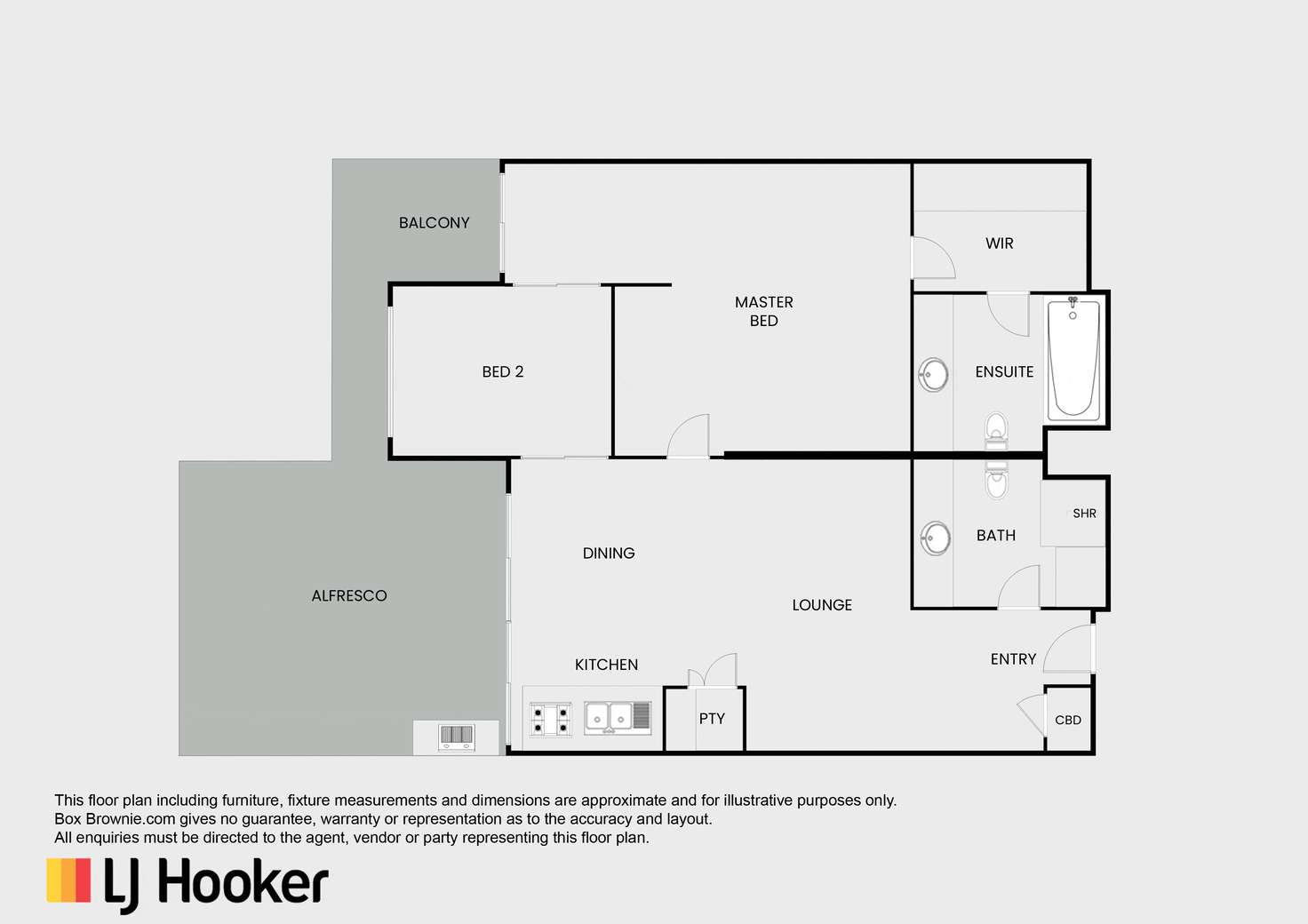 Floorplan of Homely unit listing, Apartment 3208/41 Williams Esplanade, Palm Cove QLD 4879