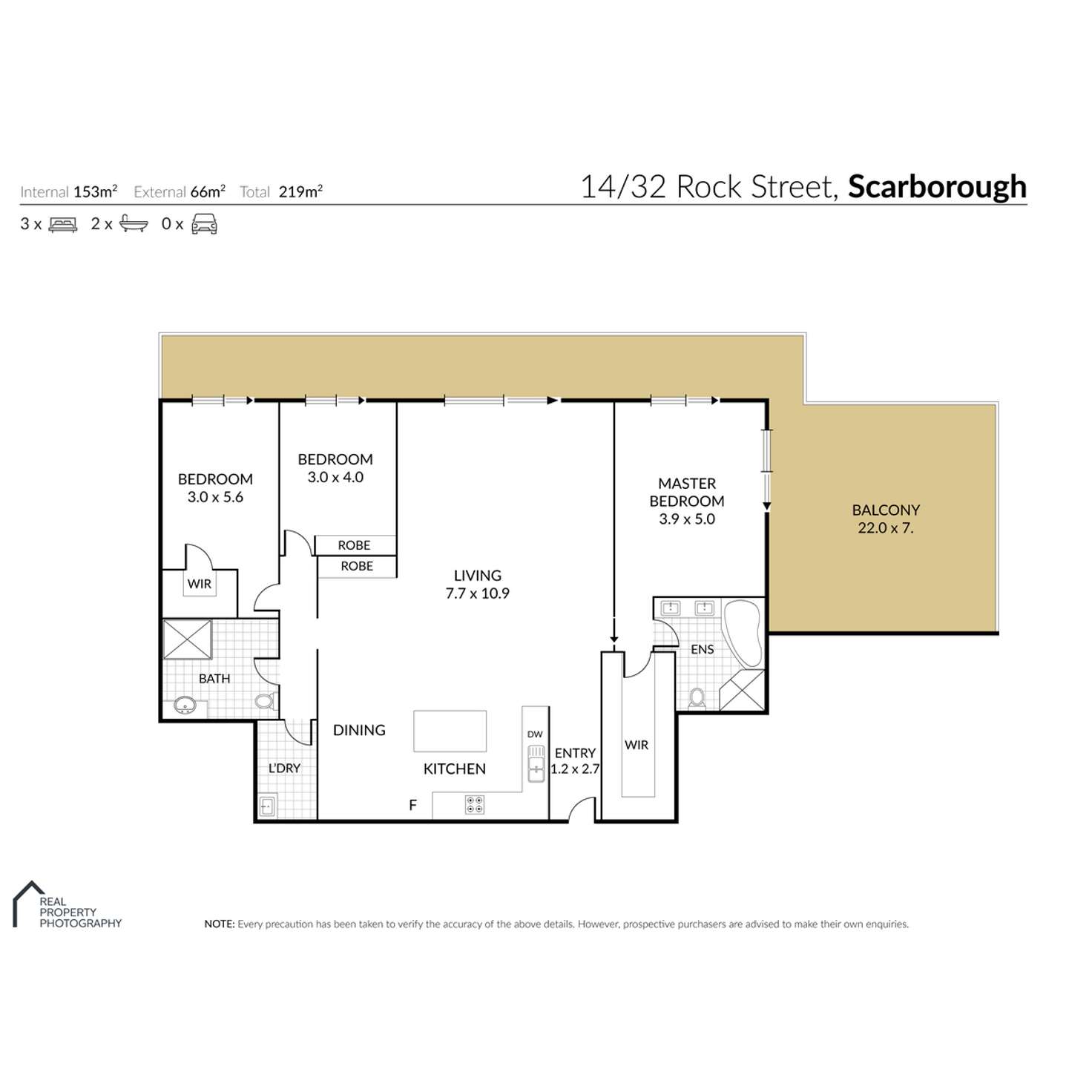 Floorplan of Homely unit listing, 14/32 Rock Street, Scarborough QLD 4020
