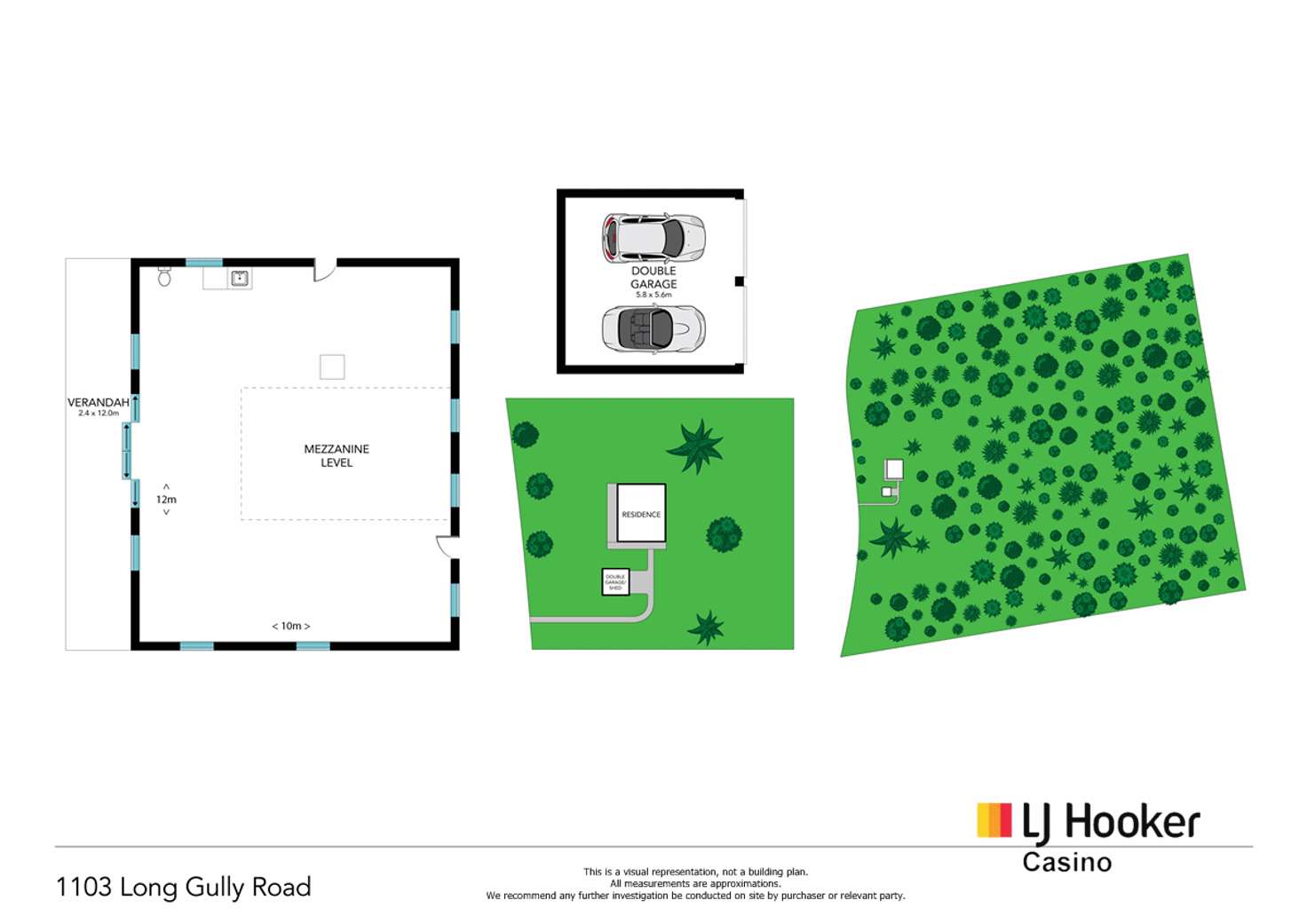 Floorplan of Homely ruralOther listing, 1103 Long Gully Road, Drake NSW 2469