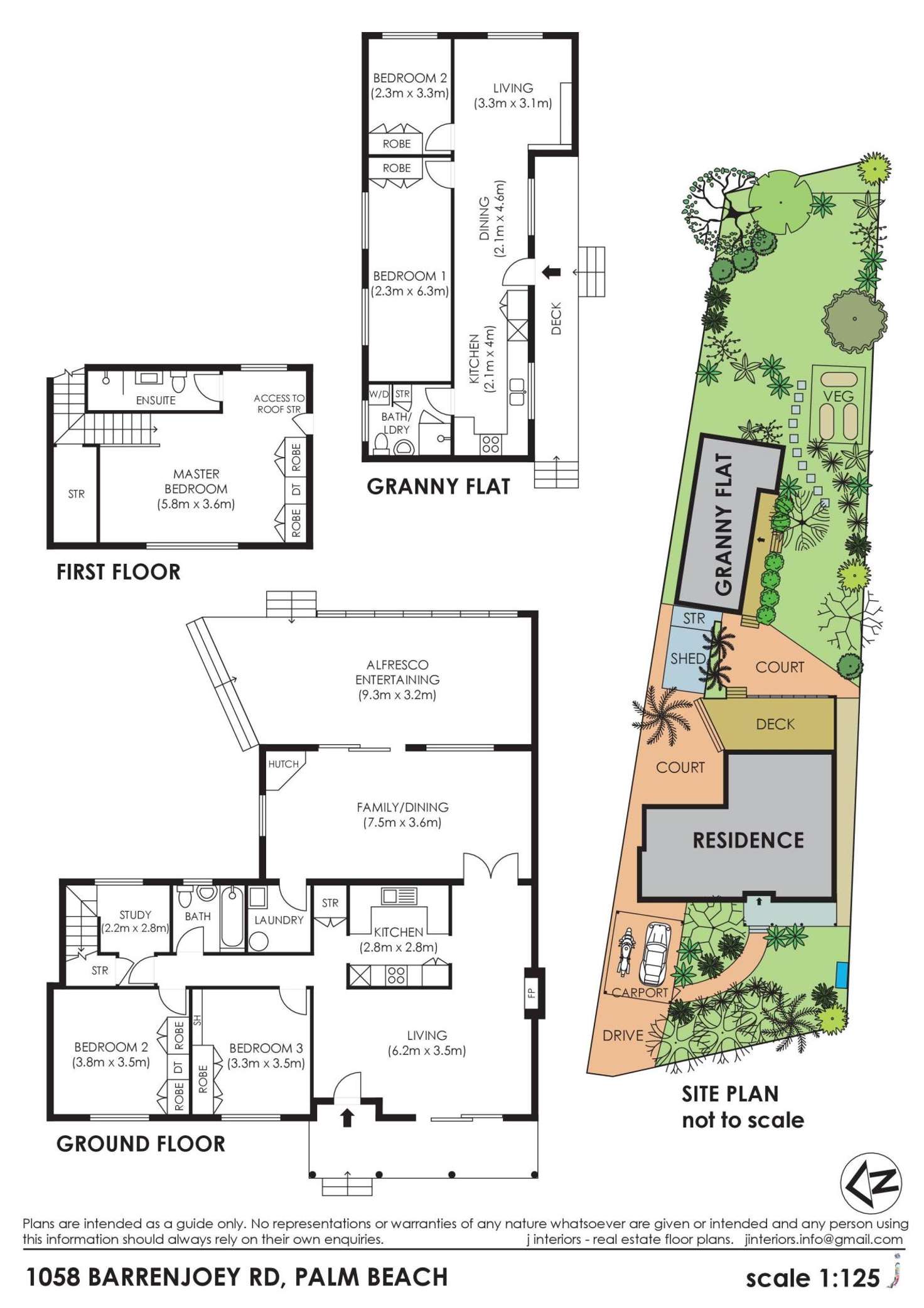 Floorplan of Homely house listing, 1058 Barrenjoey Road, Palm Beach NSW 2108