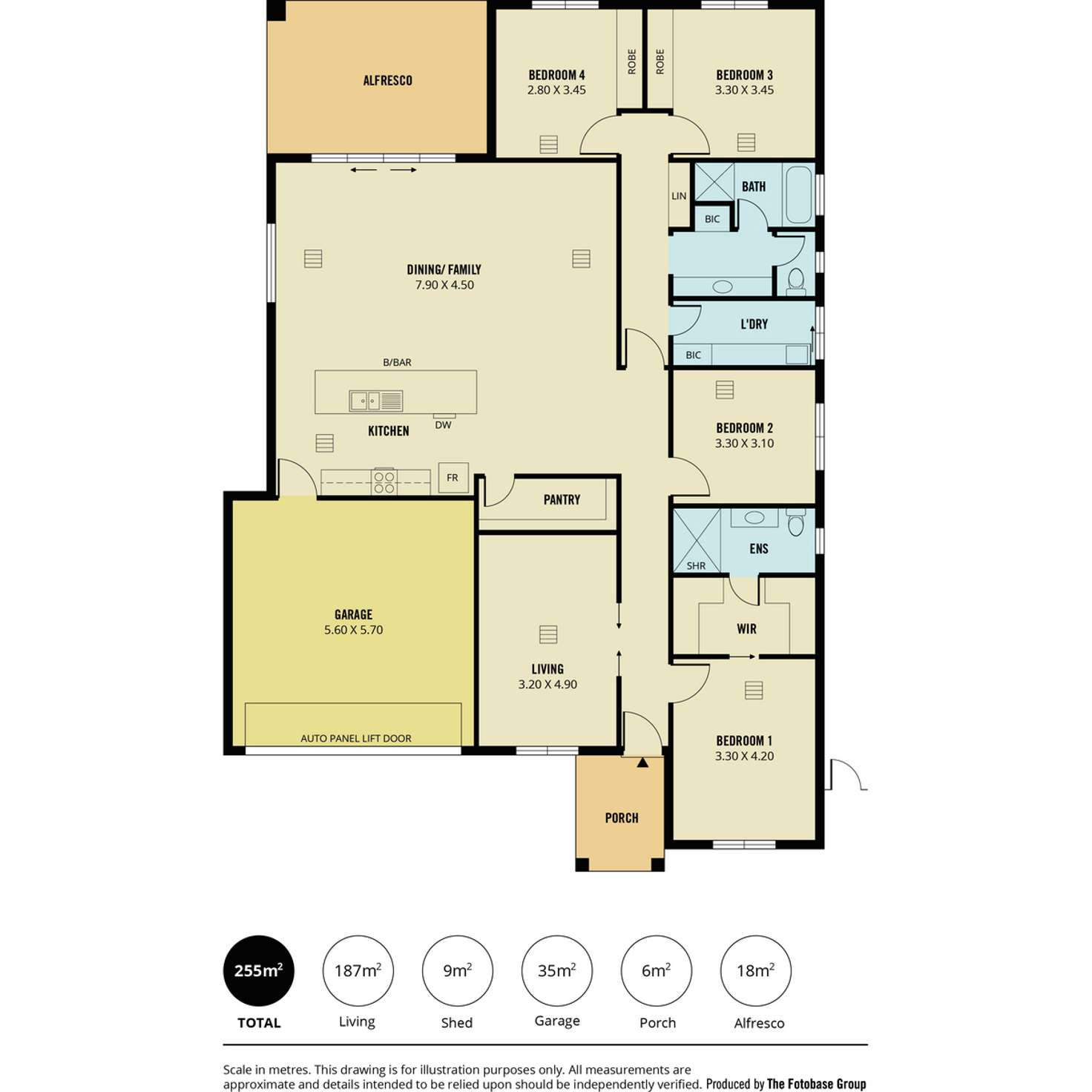 Floorplan of Homely house listing, 5 Sonora Court, Munno Para West SA 5115