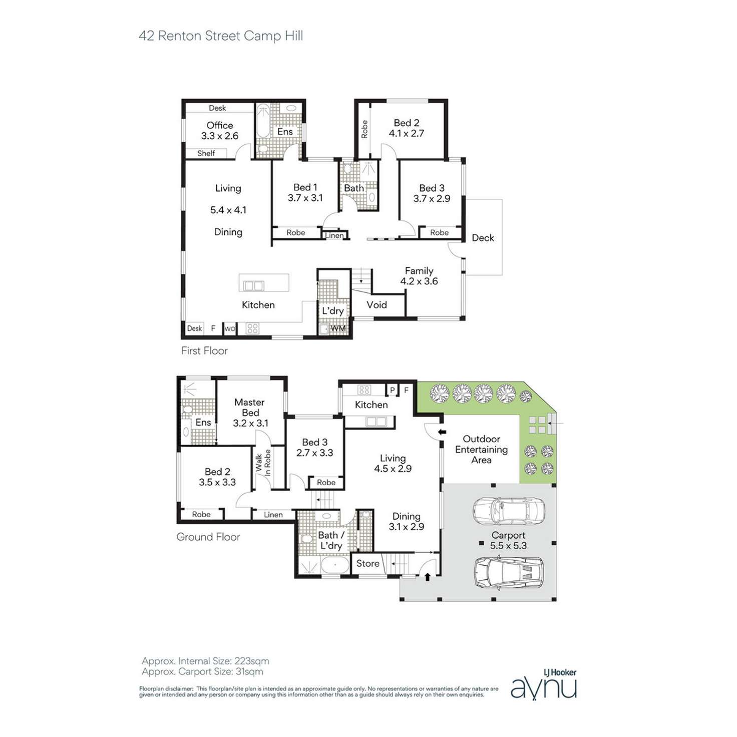 Floorplan of Homely house listing, 42 Renton Street, Camp Hill QLD 4152