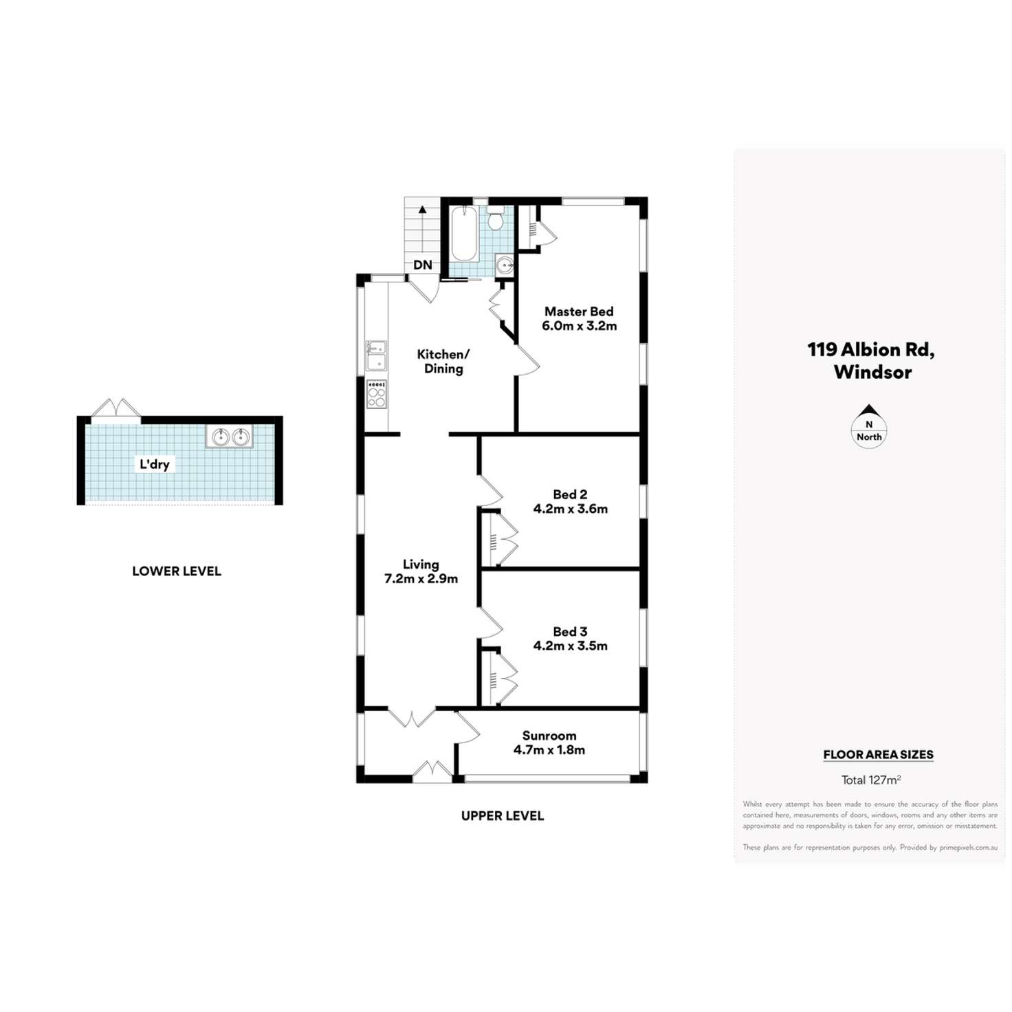 Floorplan of Homely house listing, 119 Albion Road, Windsor QLD 4030