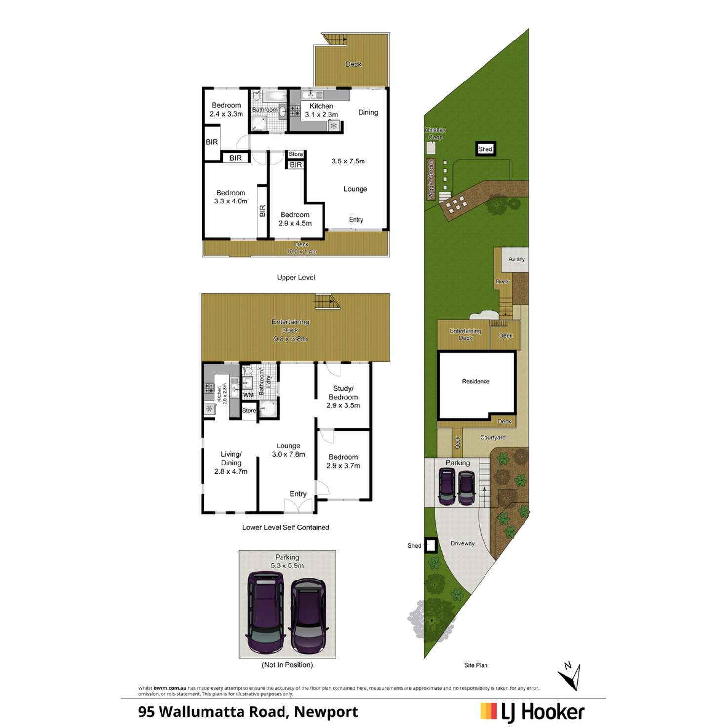 Floorplan of Homely house listing, 95 Wallumatta Road, Newport NSW 2106