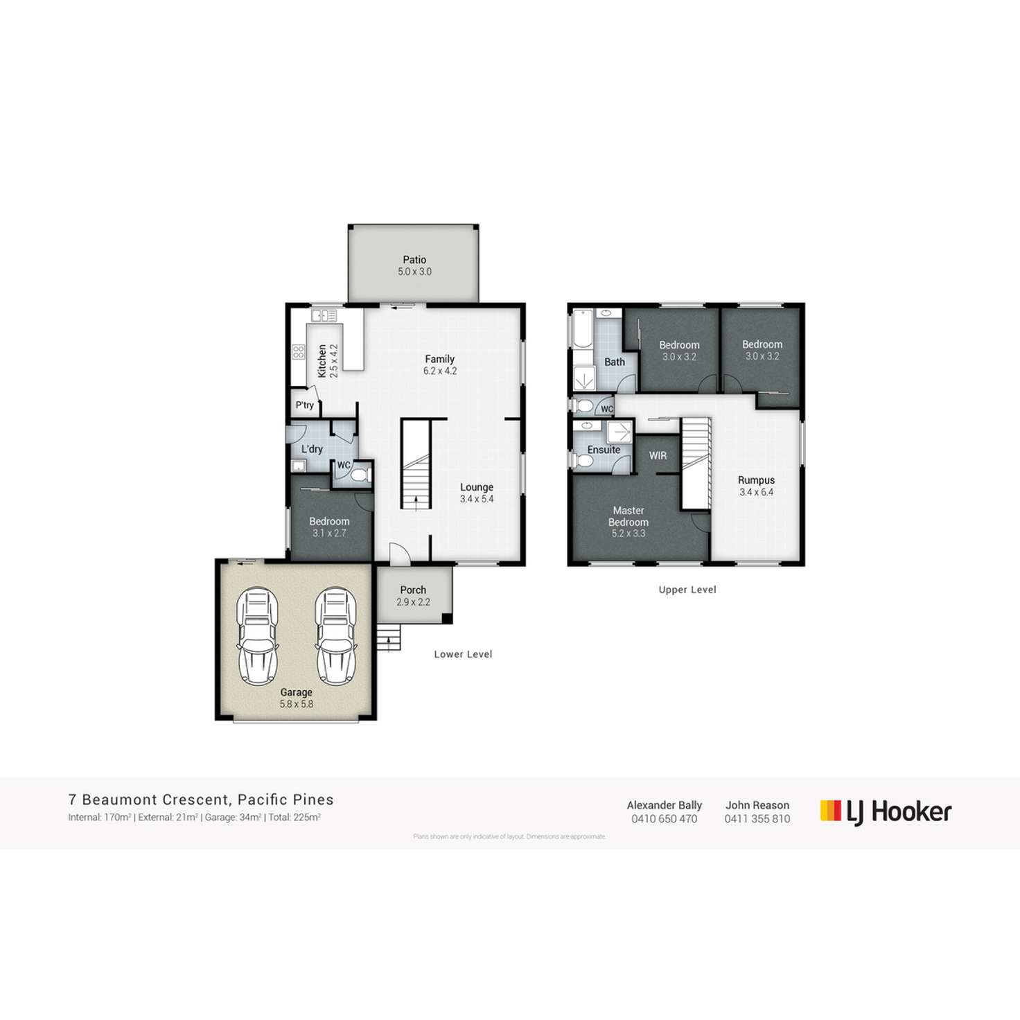 Floorplan of Homely house listing, 7 Beaumont Crescent, Pacific Pines QLD 4211