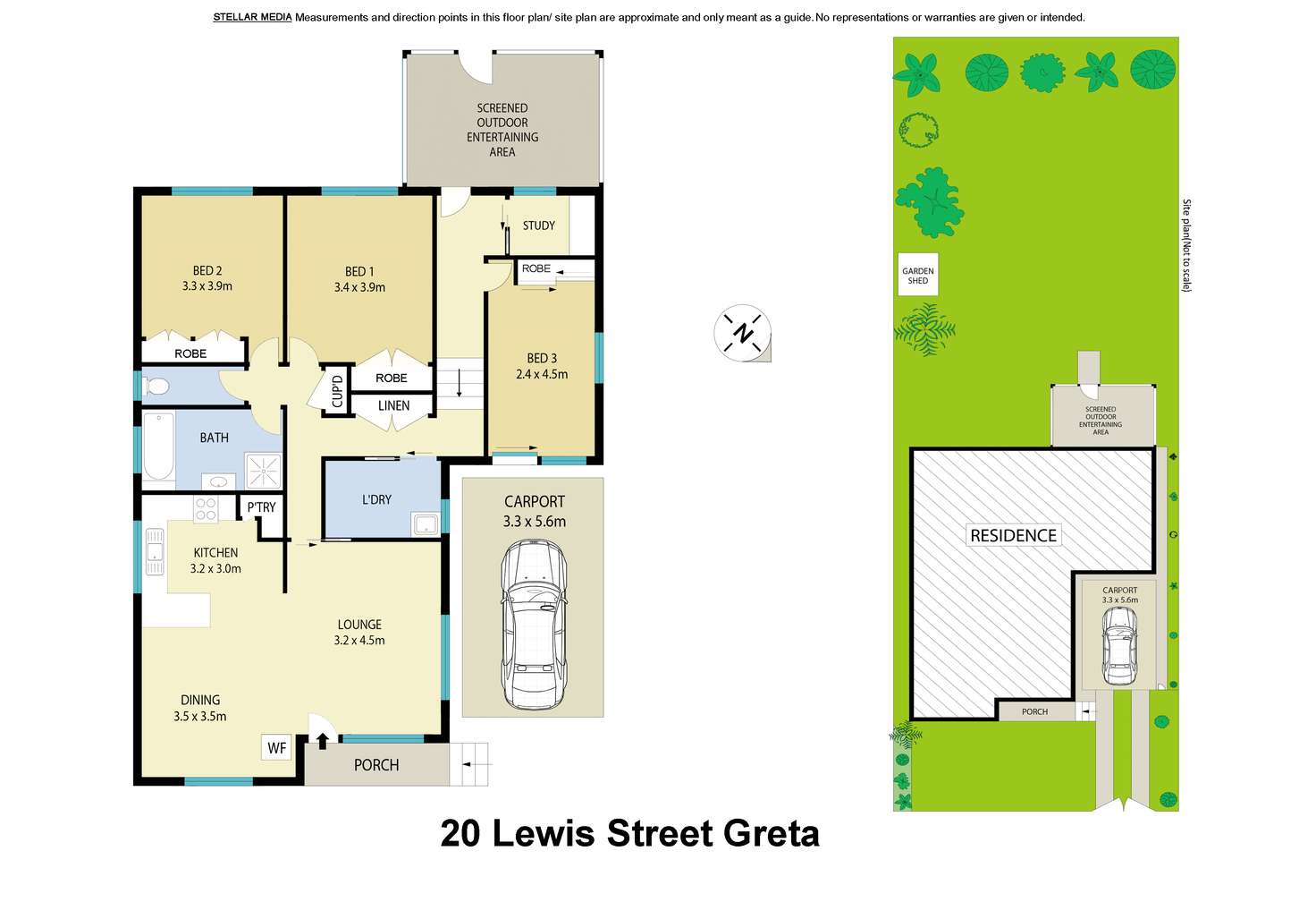 Floorplan of Homely house listing, 20 Lewis Street, Greta NSW 2334