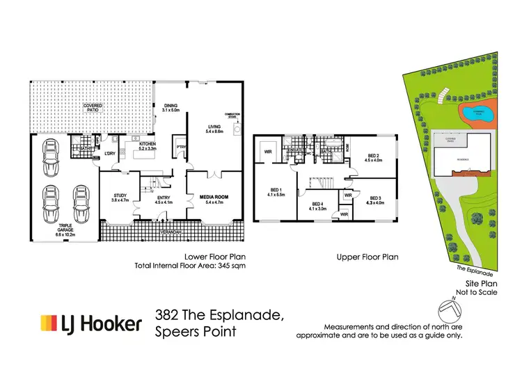 Floorplan of Homely house listing, 382 The Esplanade, Speers Point NSW 2284