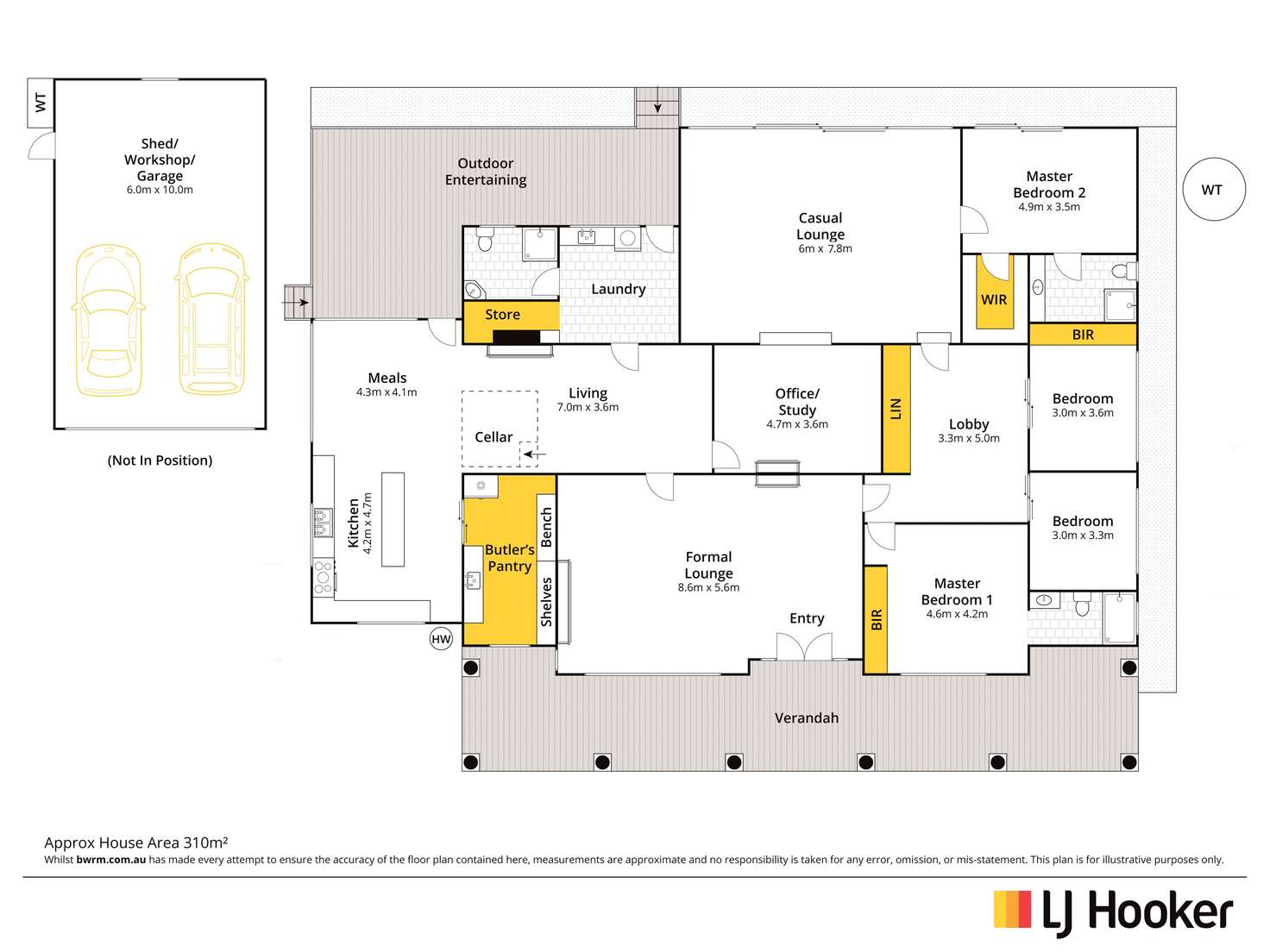 Floorplan of Homely house listing, 29 Old Sturt Highway, Berri SA 5343