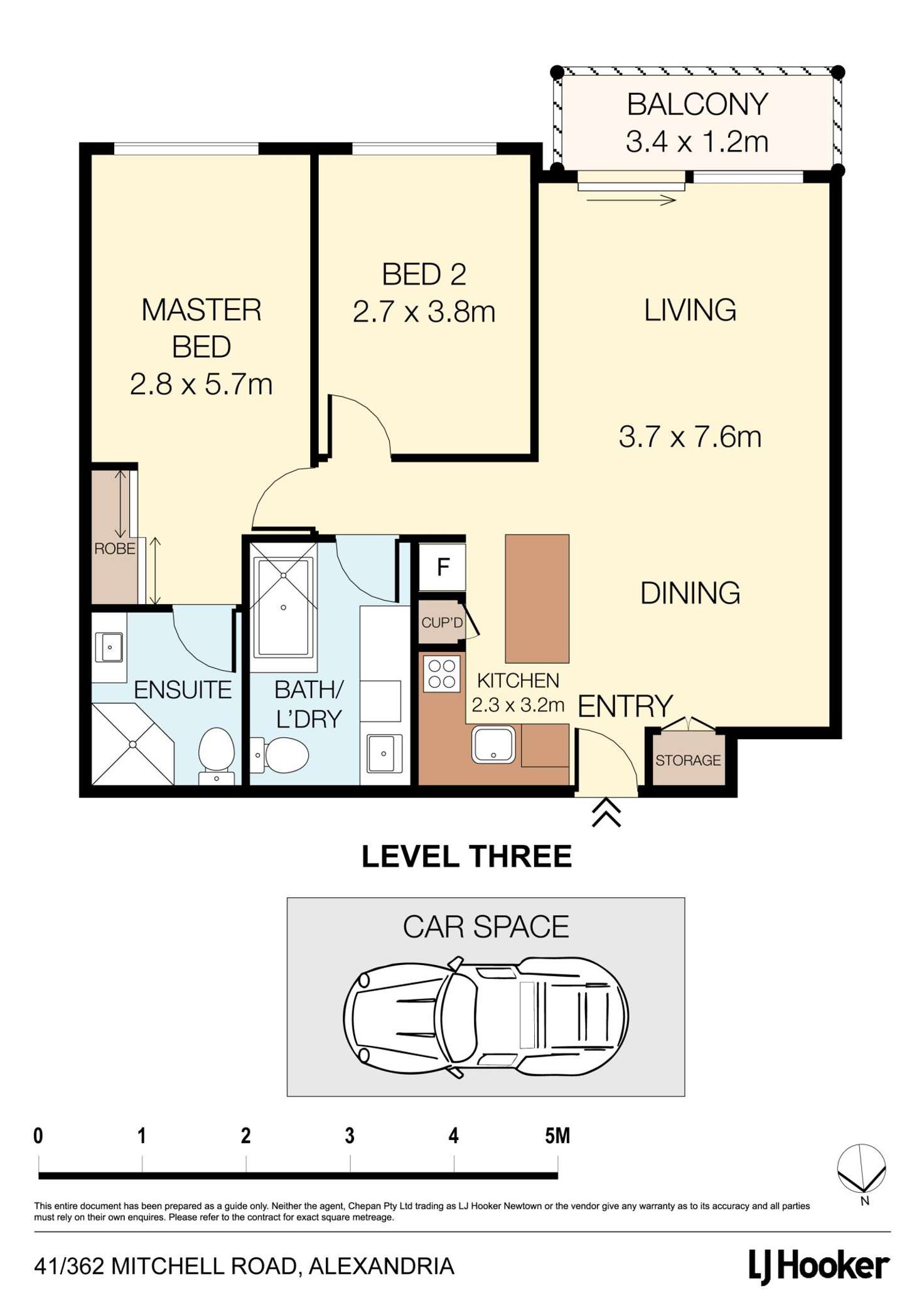 Floorplan of Homely apartment listing, 41/362 Mitchell Road, Alexandria NSW 2015