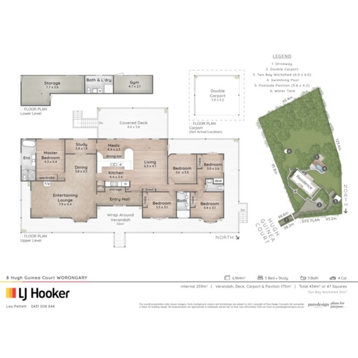 Floorplan of Homely house listing, 8 Hugh Guinea Court, Worongary QLD 4213