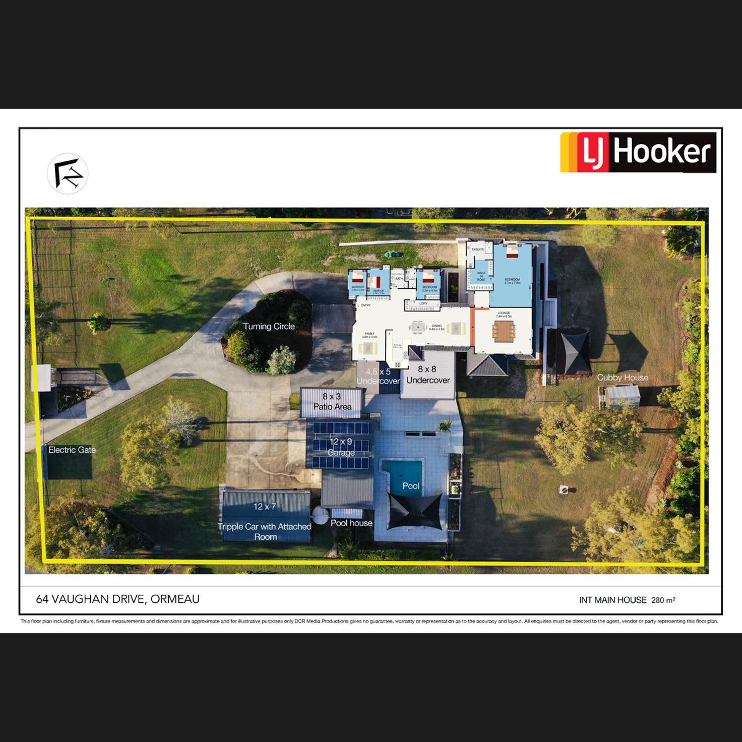 Floorplan of Homely house listing, 64 Vaughan Drive, Ormeau QLD 4208