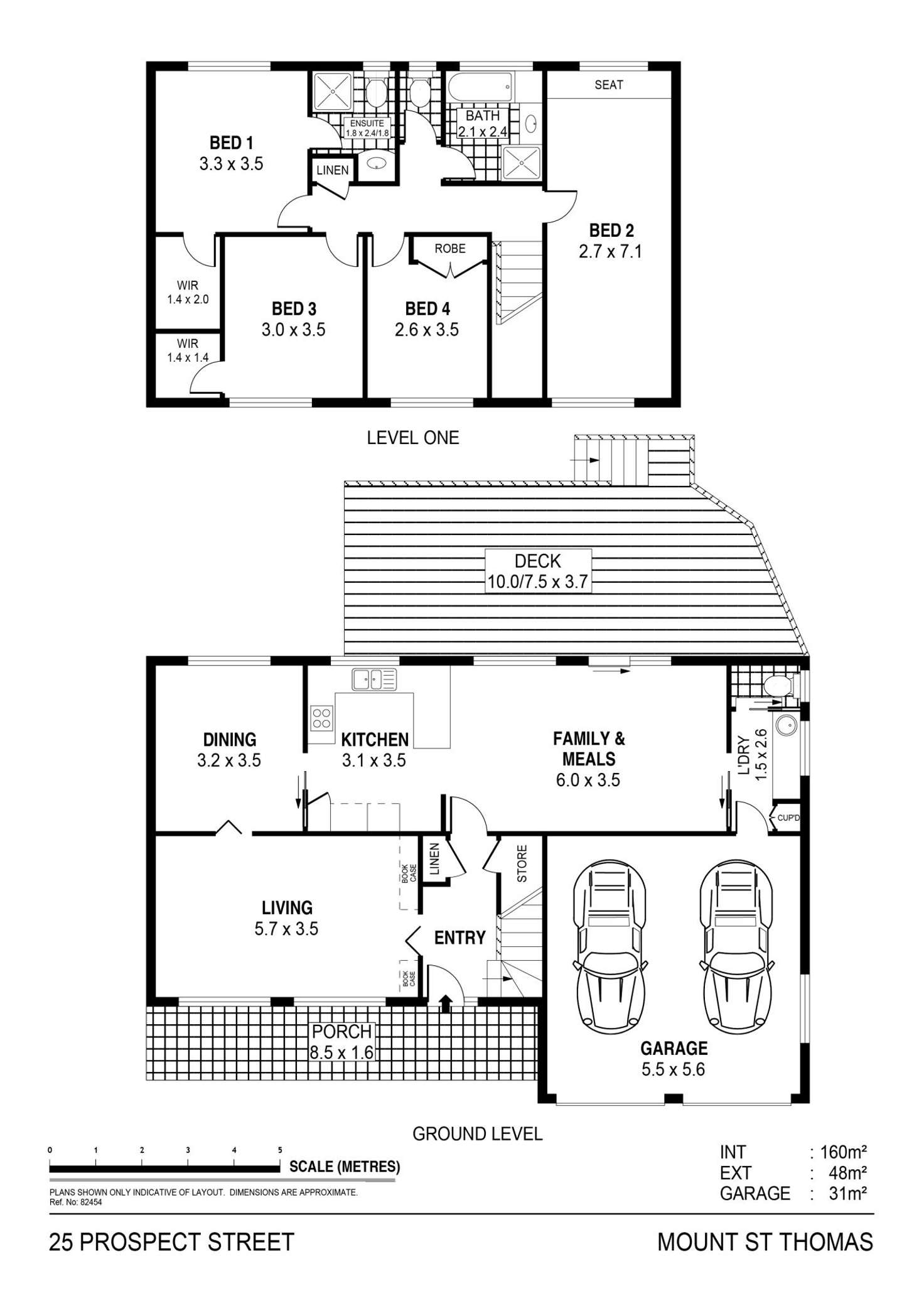 Floorplan of Homely house listing, 25 Prospect Street, Mount Saint Thomas NSW 2500