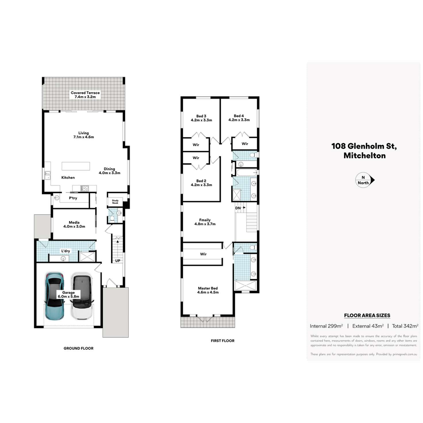 Floorplan of Homely house listing, 108 Glenholm Street, Mitchelton QLD 4053