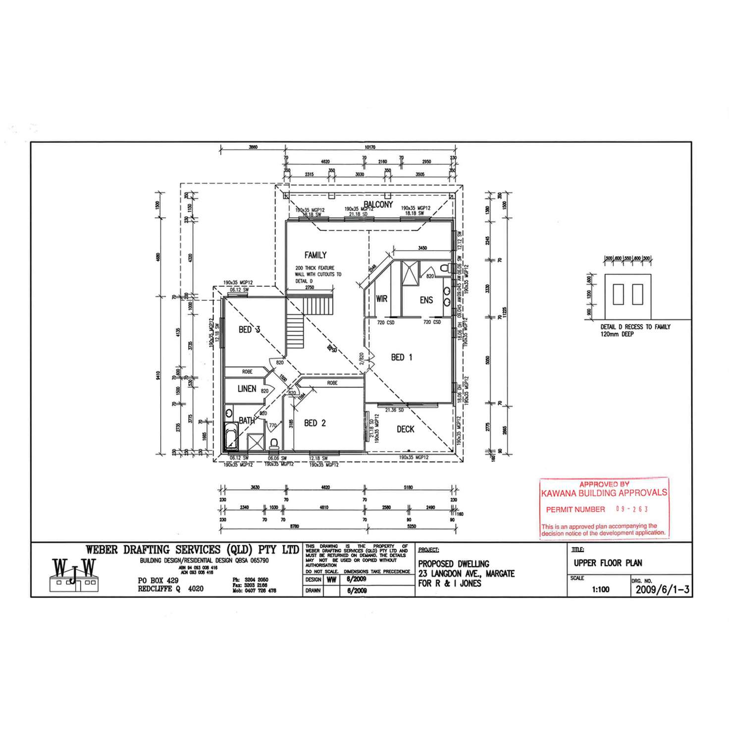 Floorplan of Homely house listing, 23 Langdon Avenue, Margate QLD 4019