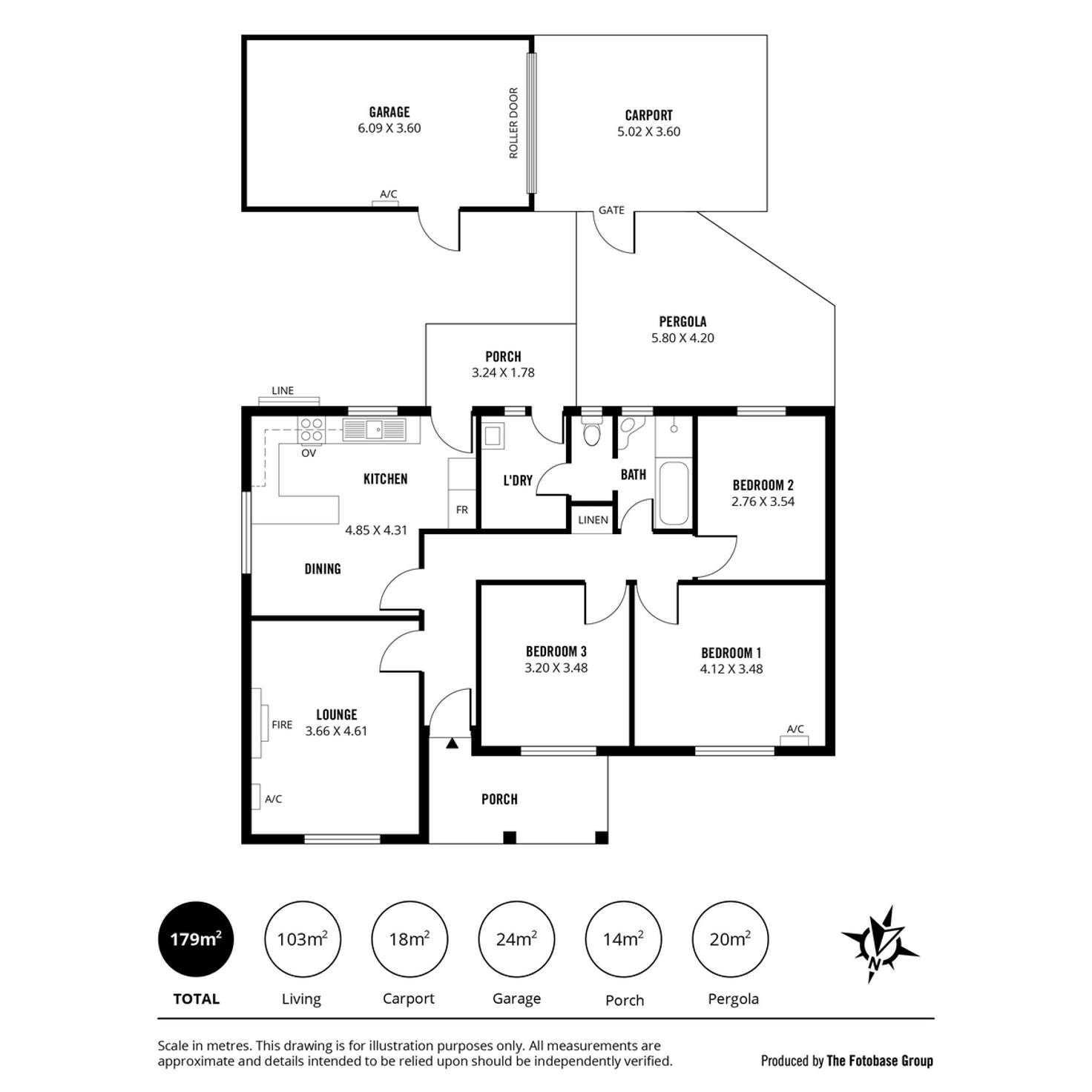 Floorplan of Homely house listing, 24 Maude Street, Glandore SA 5037
