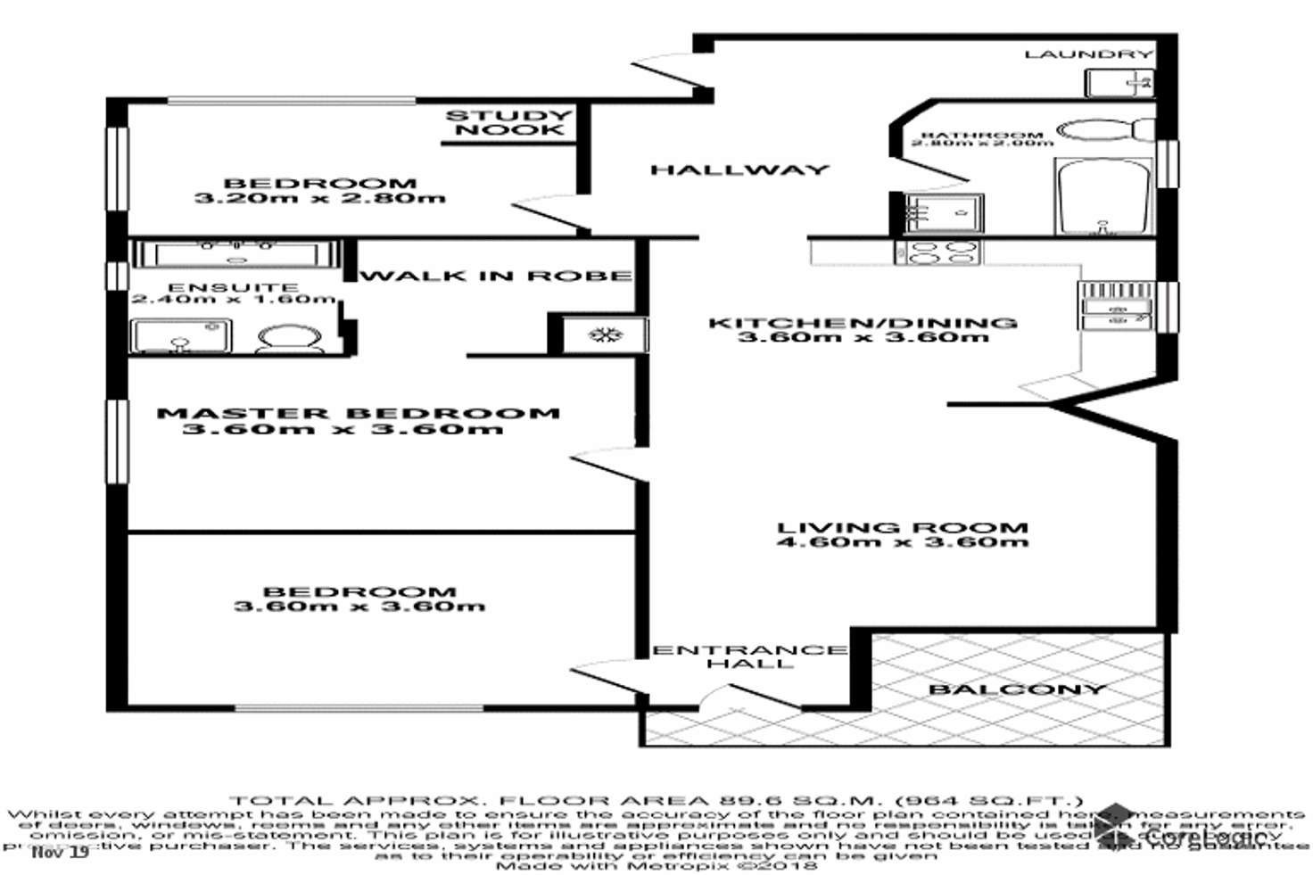 Floorplan of Homely house listing, 26 Sergeant Street, Cessnock NSW 2325