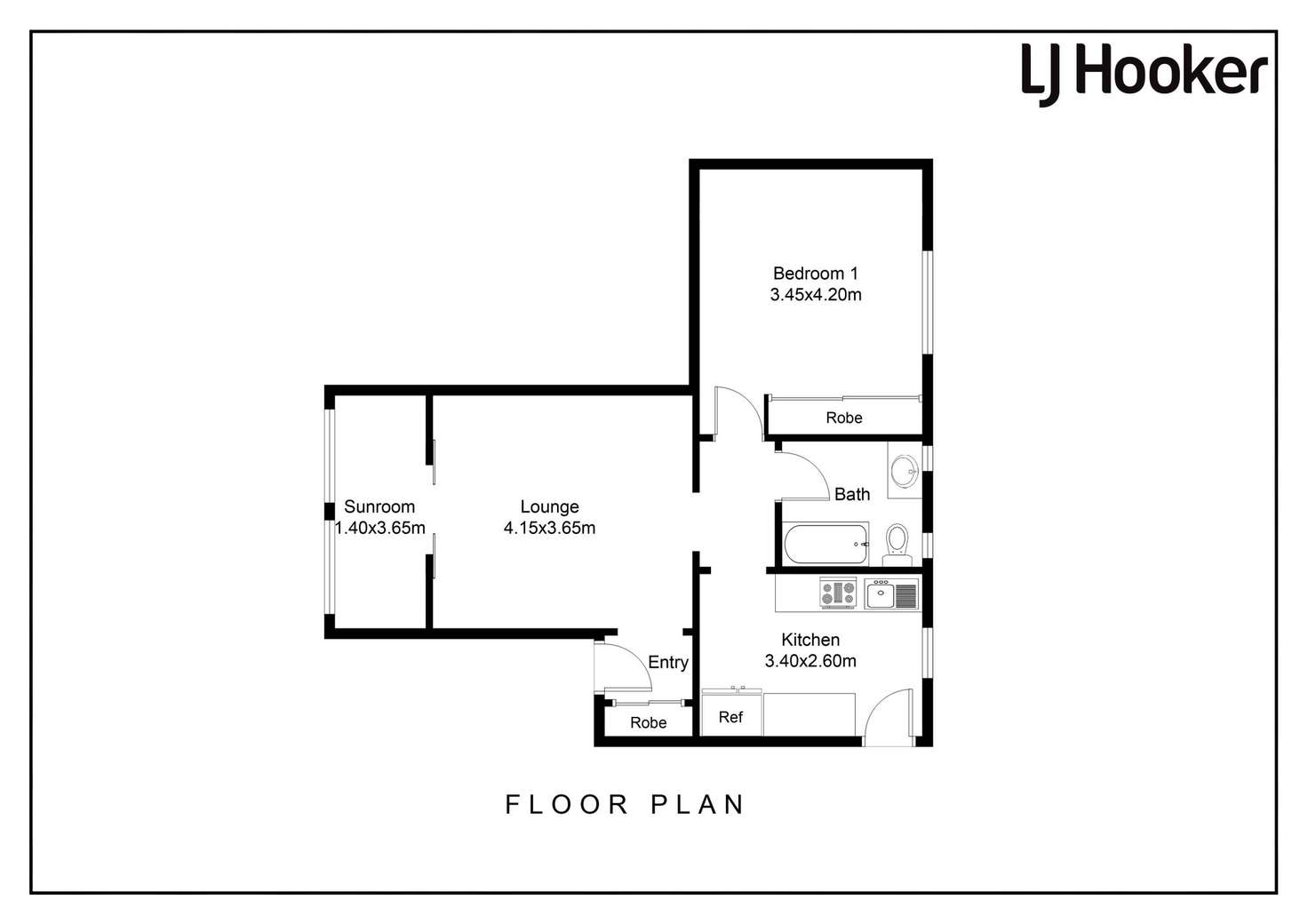 Floorplan of Homely apartment listing, 15/40-42 Ramsgate Avenue, Bondi Beach NSW 2026