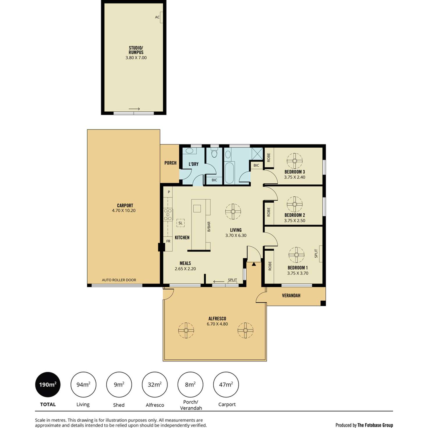 Floorplan of Homely house listing, 7 Kalunga Avenue, Ingle Farm SA 5098