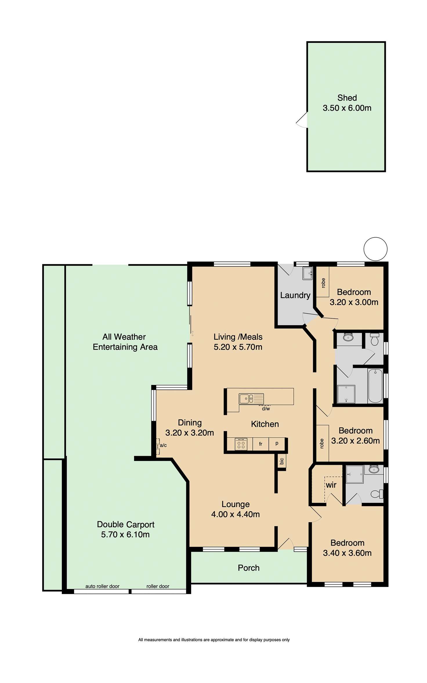 Floorplan of Homely house listing, 22 Missen Avenue, Hayborough SA 5211