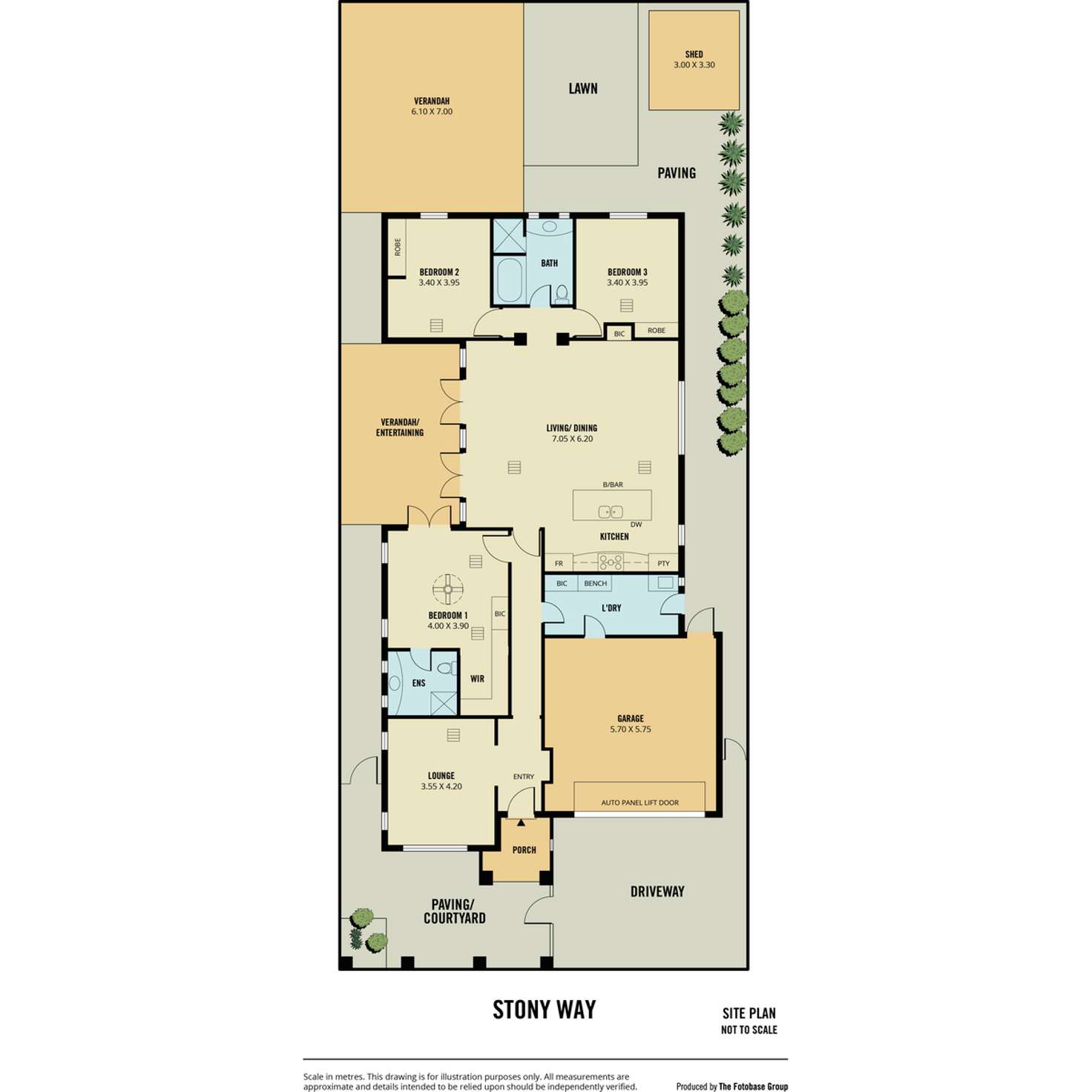 Floorplan of Homely house listing, 18 Stony Way, Mawson Lakes SA 5095