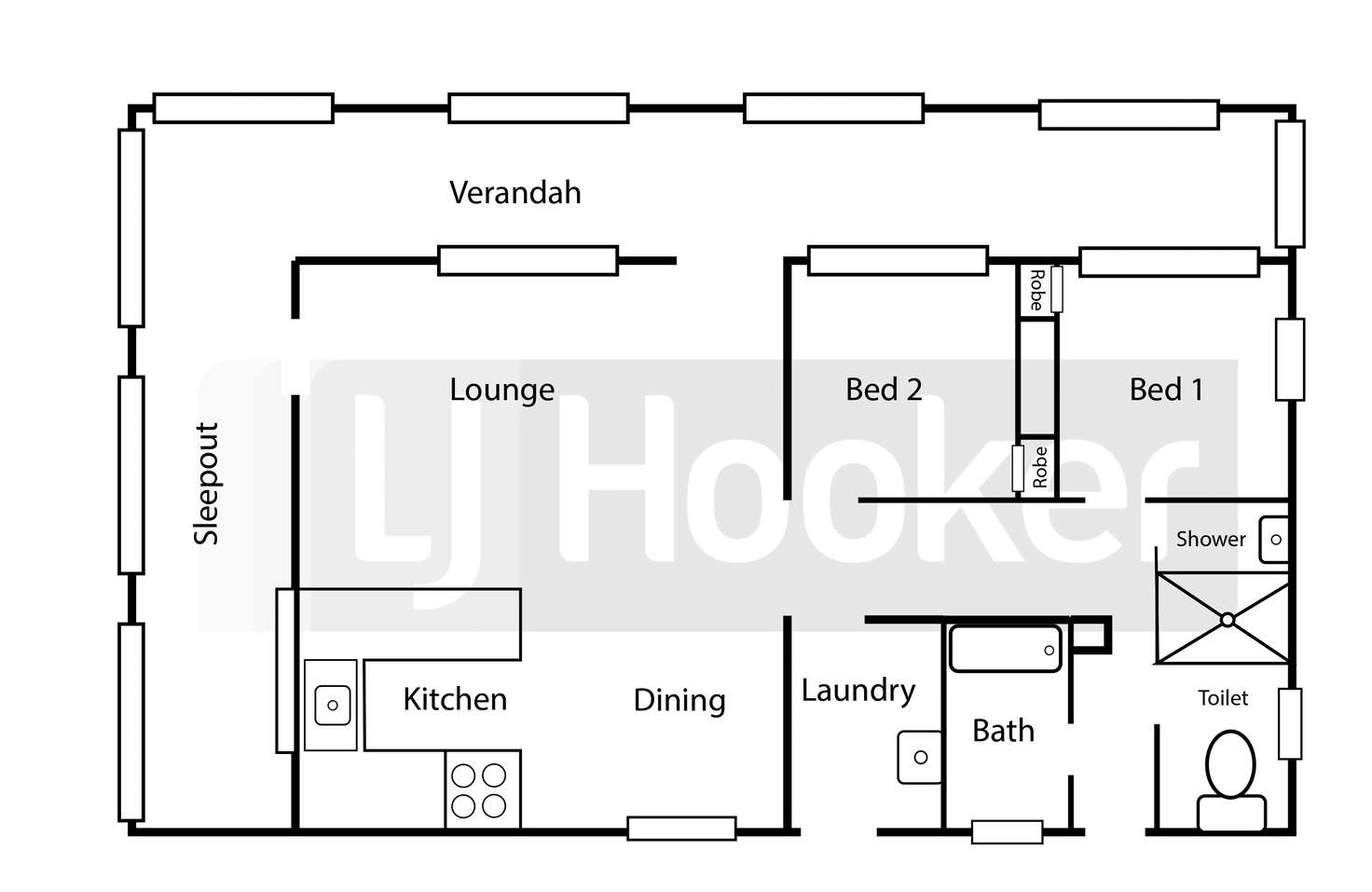 Floorplan of Homely house listing, 173 Beach Street, Harrington NSW 2427