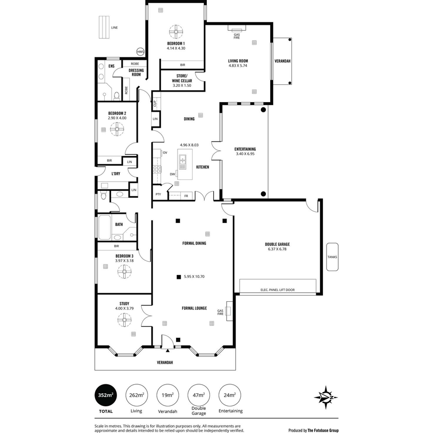 Floorplan of Homely house listing, 10 Braeside Avenue, Myrtle Bank SA 5064