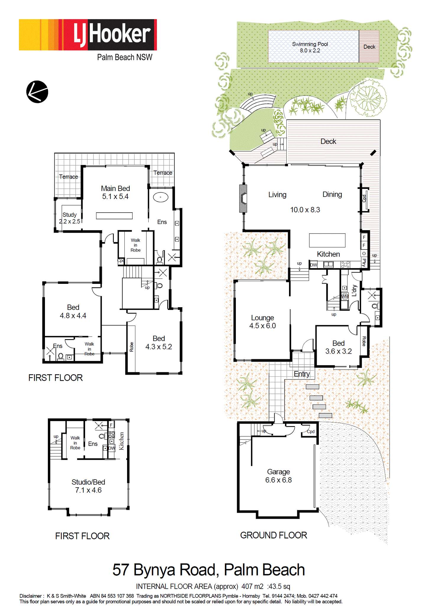 Floorplan of Homely house listing, 57 Bynya Road, Palm Beach NSW 2108