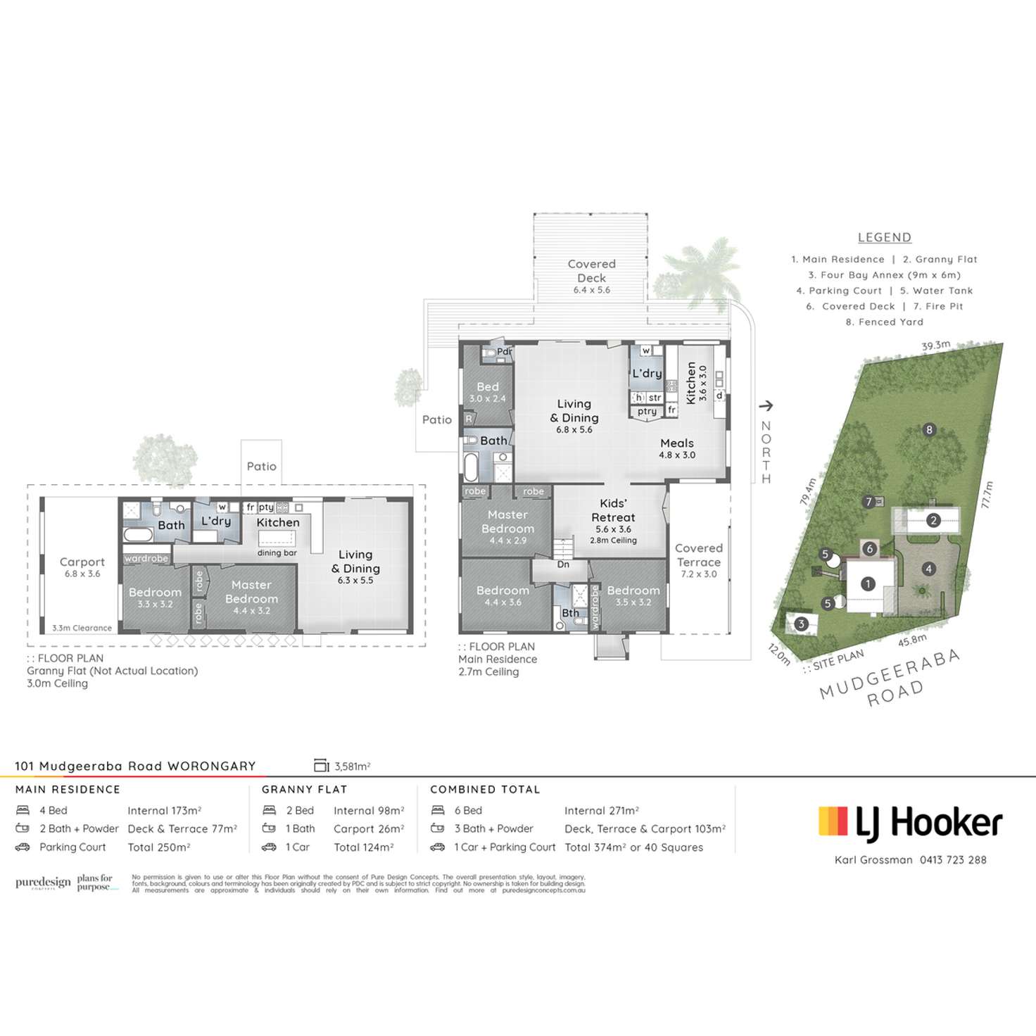 Floorplan of Homely house listing, 101 Mudgeeraba Road, Worongary QLD 4213