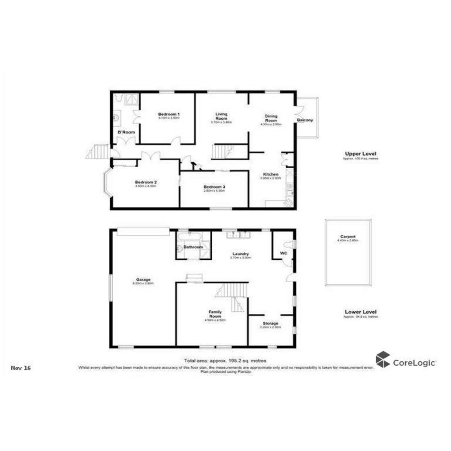 Floorplan of Homely house listing, 947 Stanley Street, East Brisbane QLD 4169