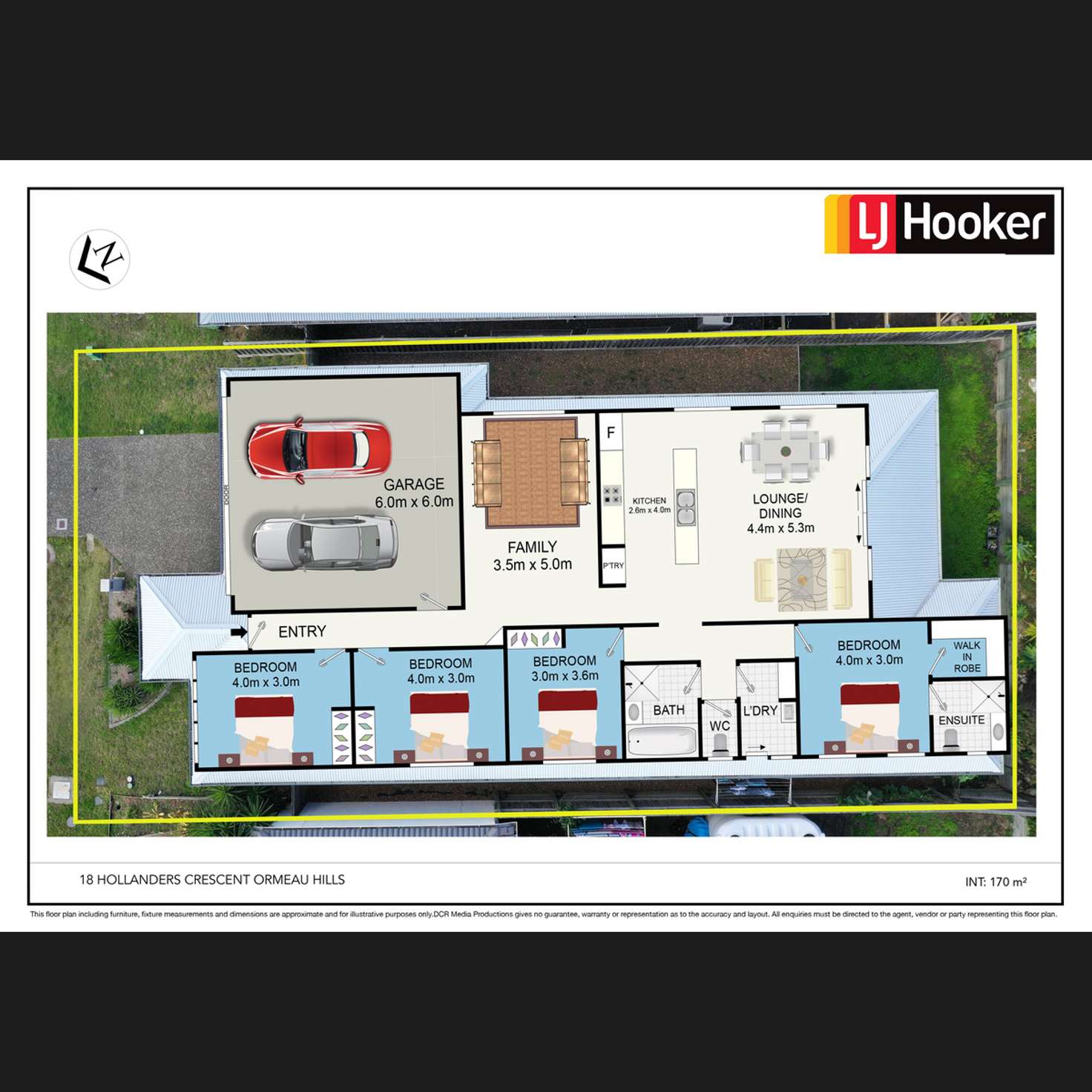 Floorplan of Homely house listing, 18 Hollanders Crescent, Ormeau Hills QLD 4208