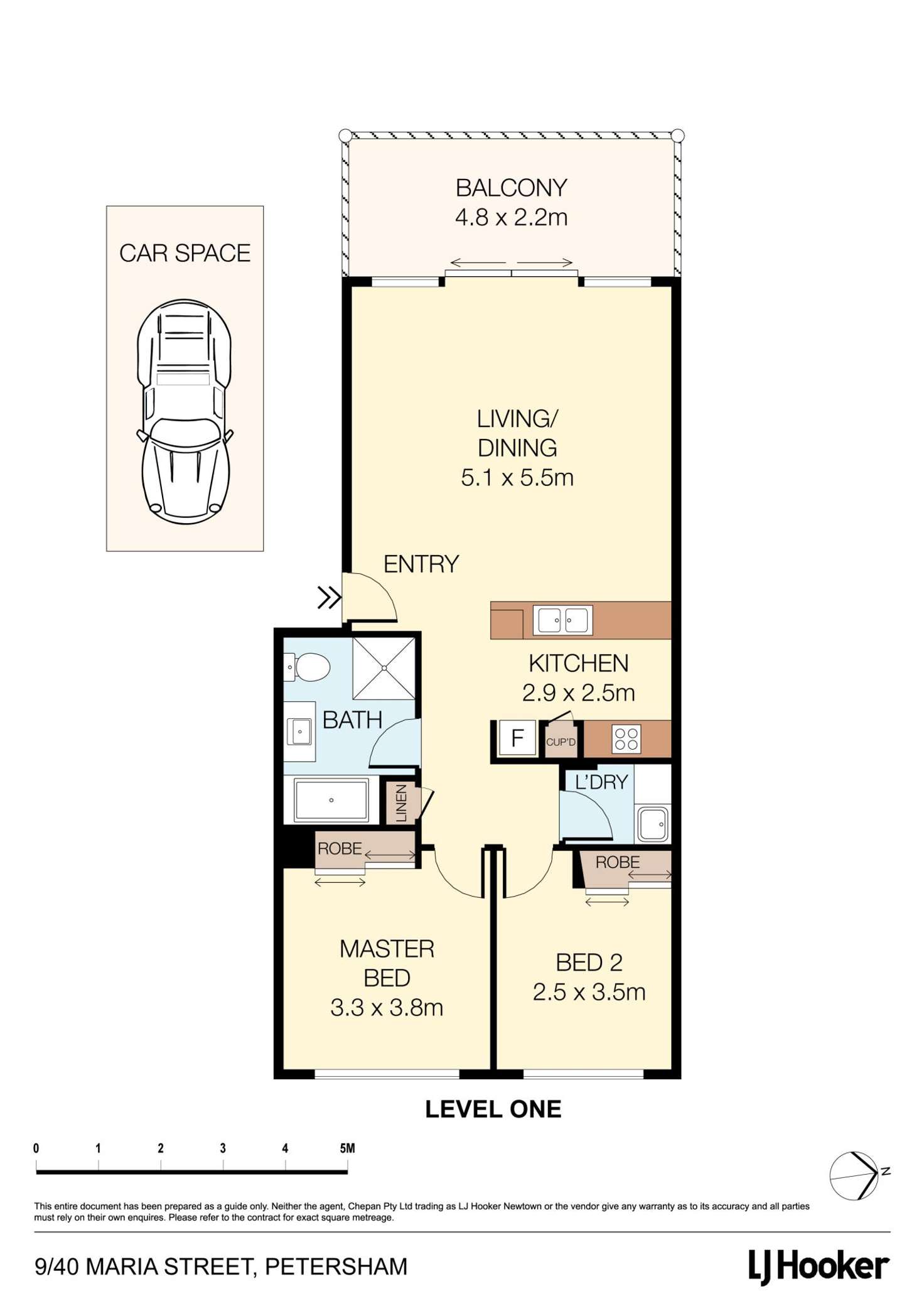 Floorplan of Homely apartment listing, 9/40 Maria Street, Petersham NSW 2049