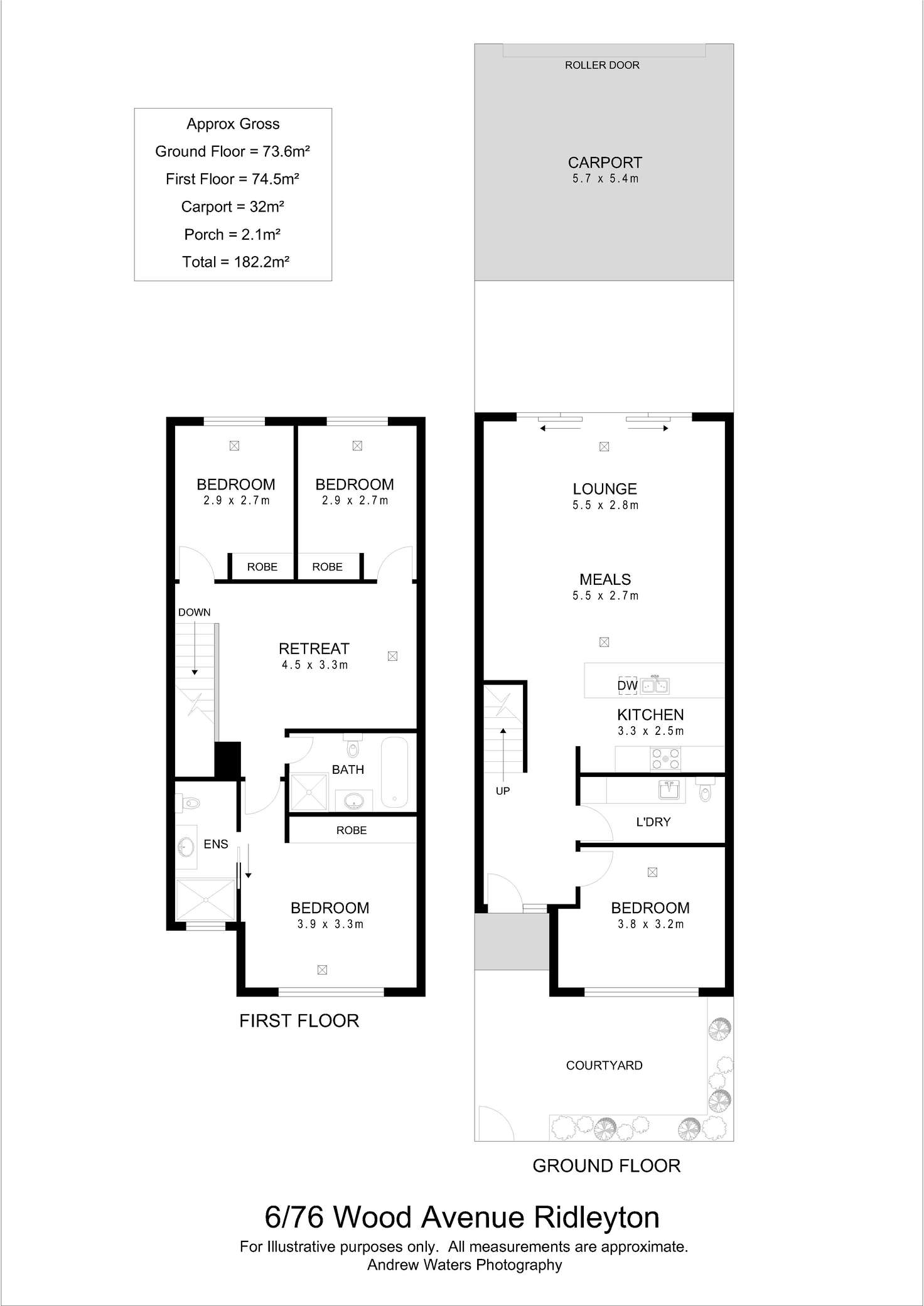 Floorplan of Homely house listing, 6/76 Wood Avenue, Ridleyton SA 5008
