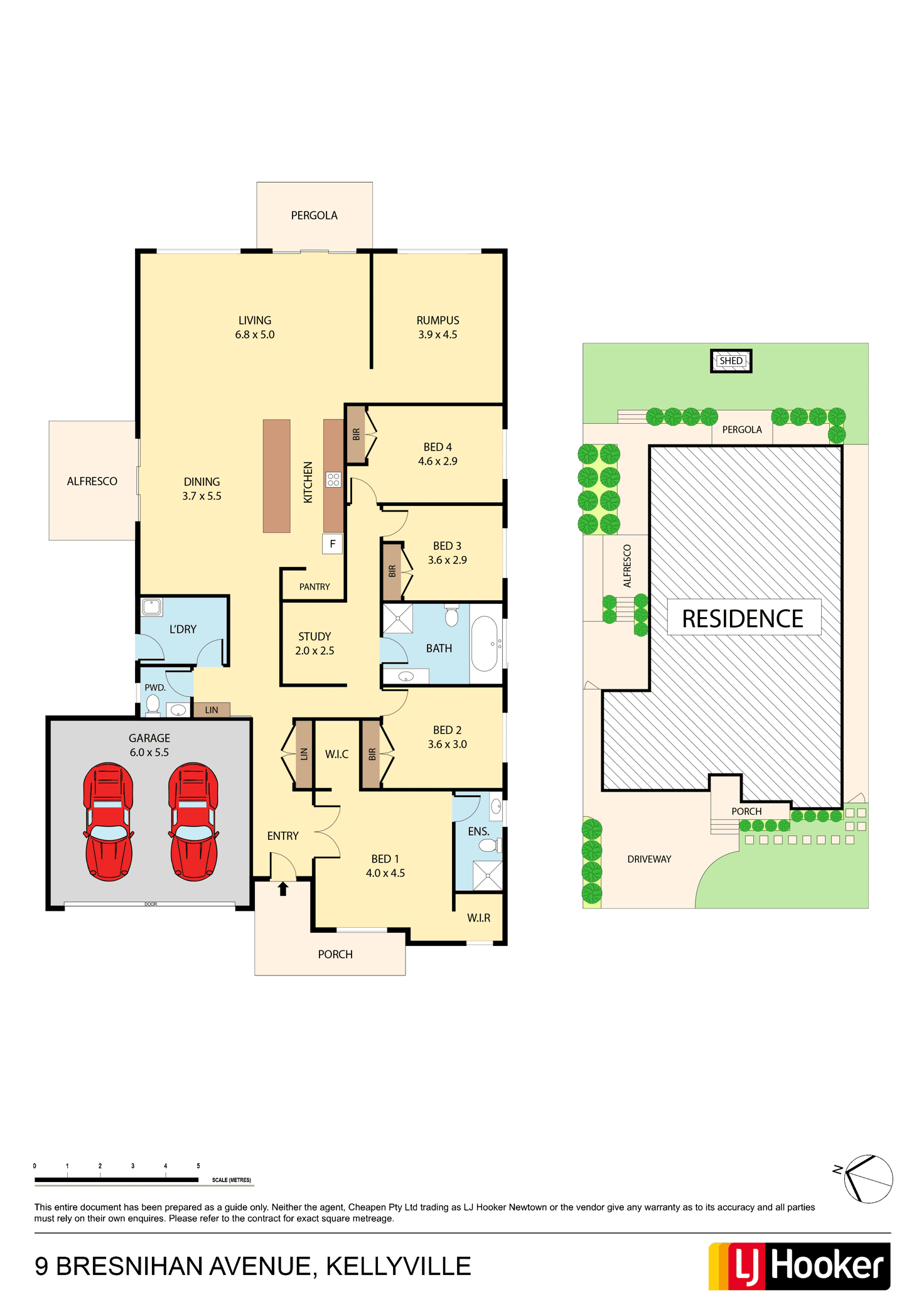 Floorplan of Homely house listing, 9 Bresnihan Avenue, Kellyville NSW 2155