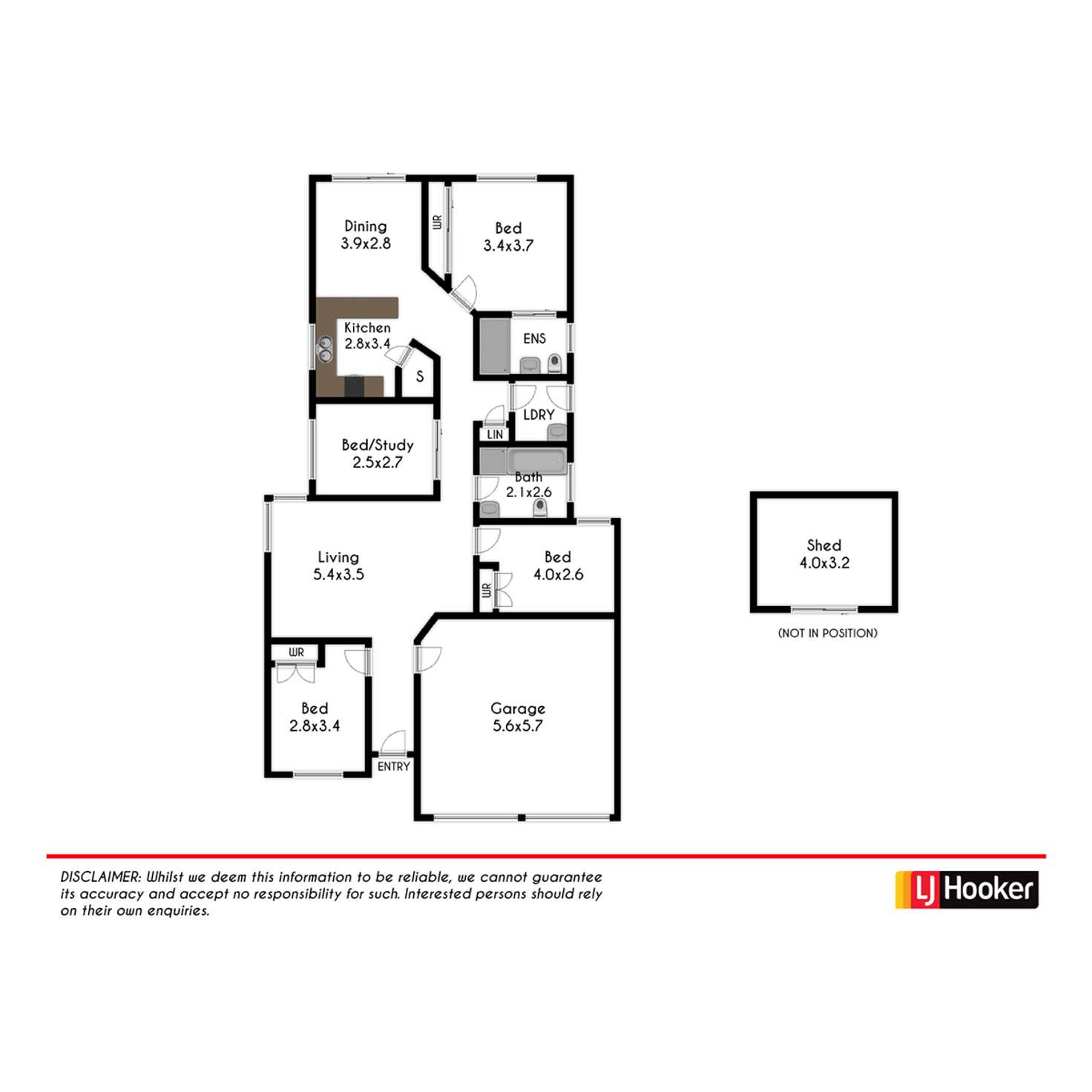 Floorplan of Homely house listing, 14 Lyndel Close, Quakers Hill NSW 2763