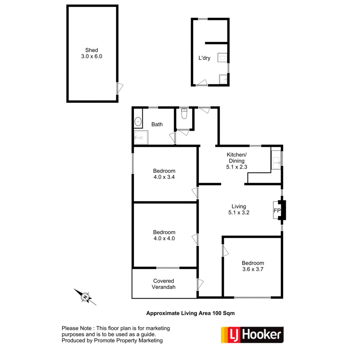 Floorplan of Homely house listing, 57 Elwick Road, Glenorchy TAS 7010