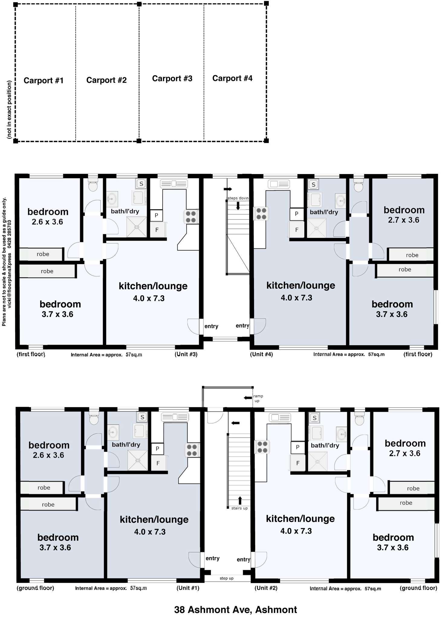 Floorplan of Homely blockOfUnits listing, 38 Ashmont Avenue, Ashmont NSW 2650