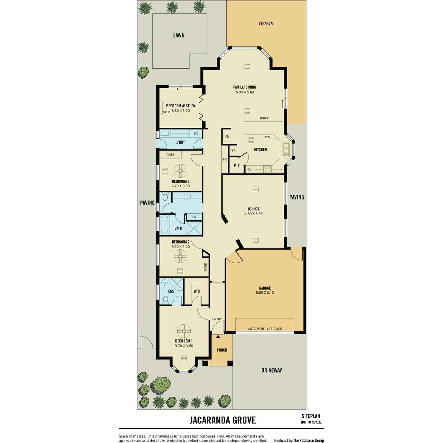 Floorplan of Homely house listing, 7 Jacaranda Grove, Mawson Lakes SA 5095