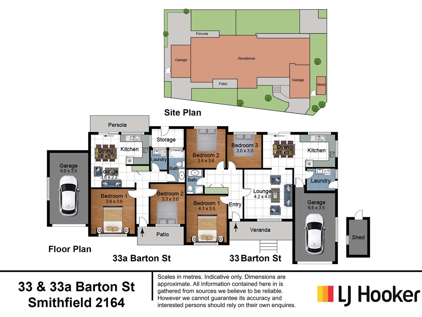 Floorplan of Homely house listing, 33 & 33A Barton Street, Smithfield NSW 2164