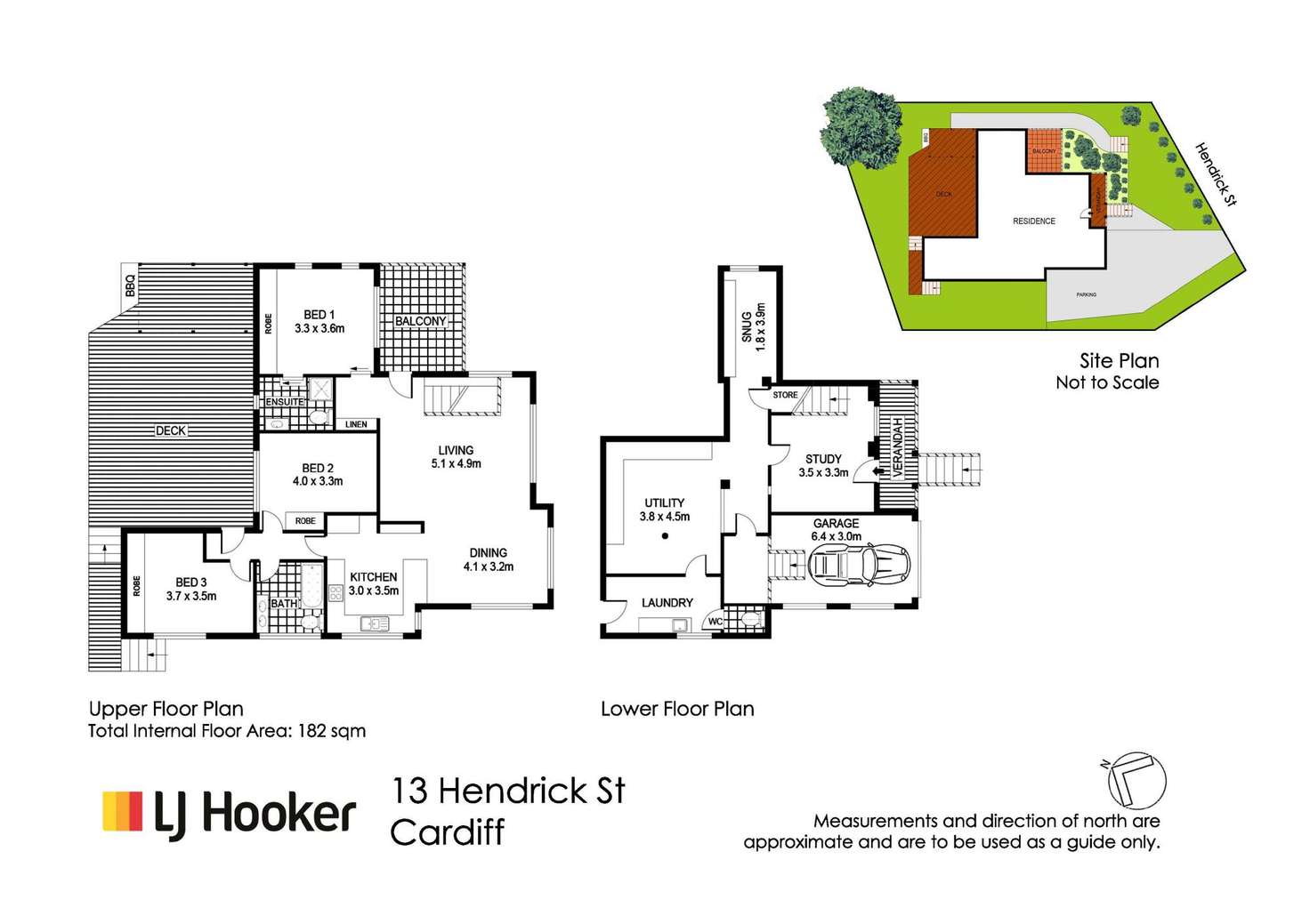 Floorplan of Homely house listing, 13 Hendrick Street, Cardiff NSW 2285