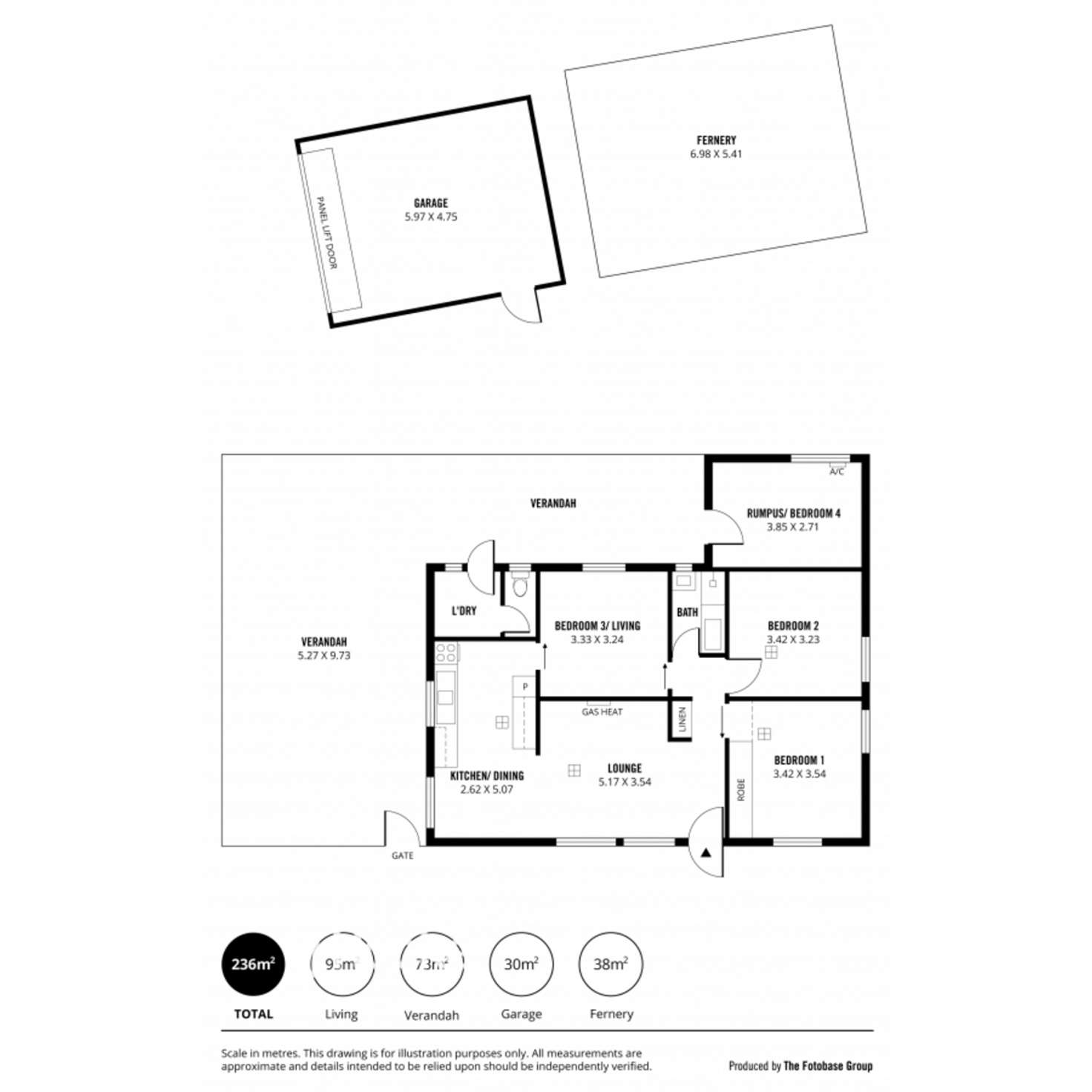 Floorplan of Homely house listing, 2 Burge Street, Parafield Gardens SA 5107