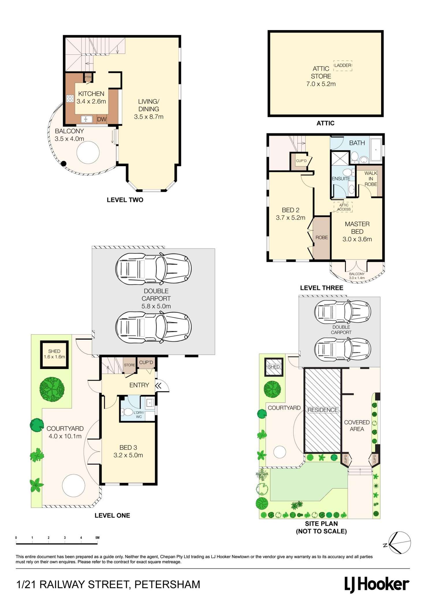 Floorplan of Homely townhouse listing, 1/21 Railway Street, Petersham NSW 2049