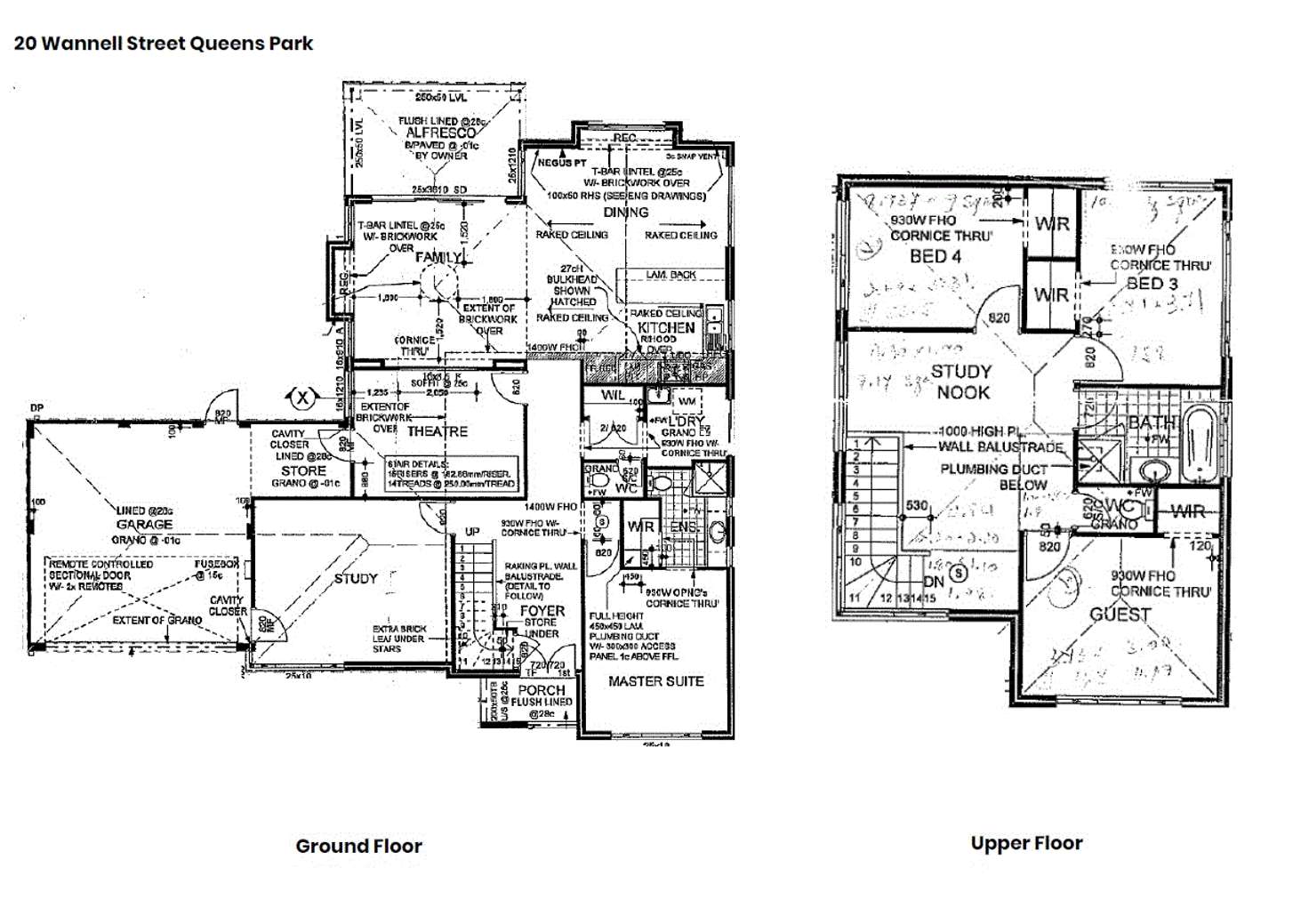 Floorplan of Homely house listing, 20 Wannell Street, Queens Park WA 6107