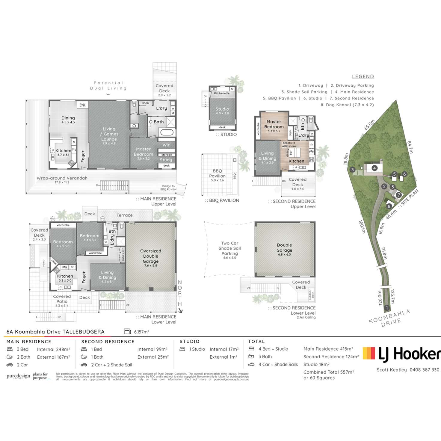 Floorplan of Homely house listing, 6A Koombahla Drive, Tallebudgera QLD 4228