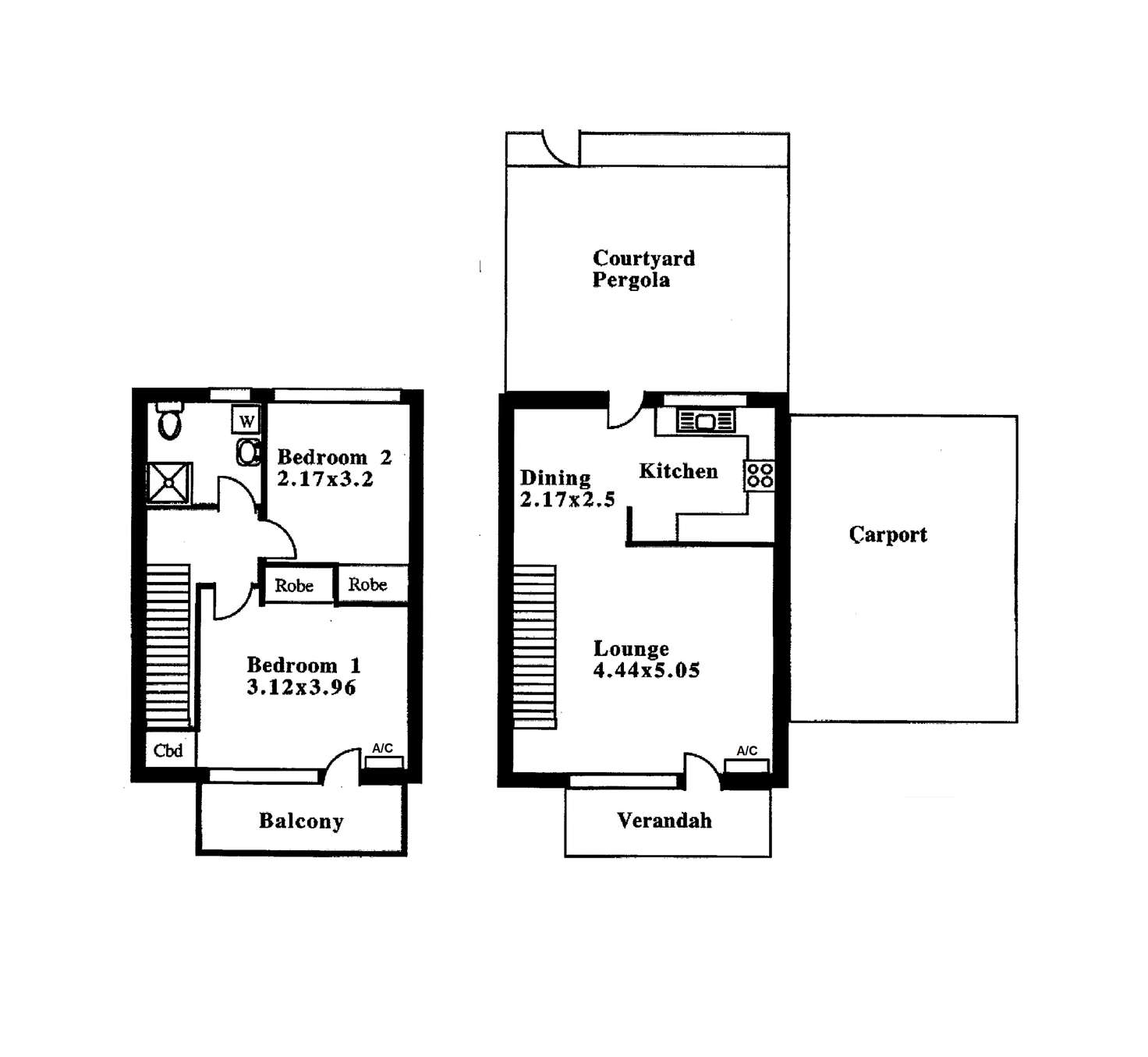 Floorplan of Homely house listing, 4/2b McDonnell Avenue, West Hindmarsh SA 5007