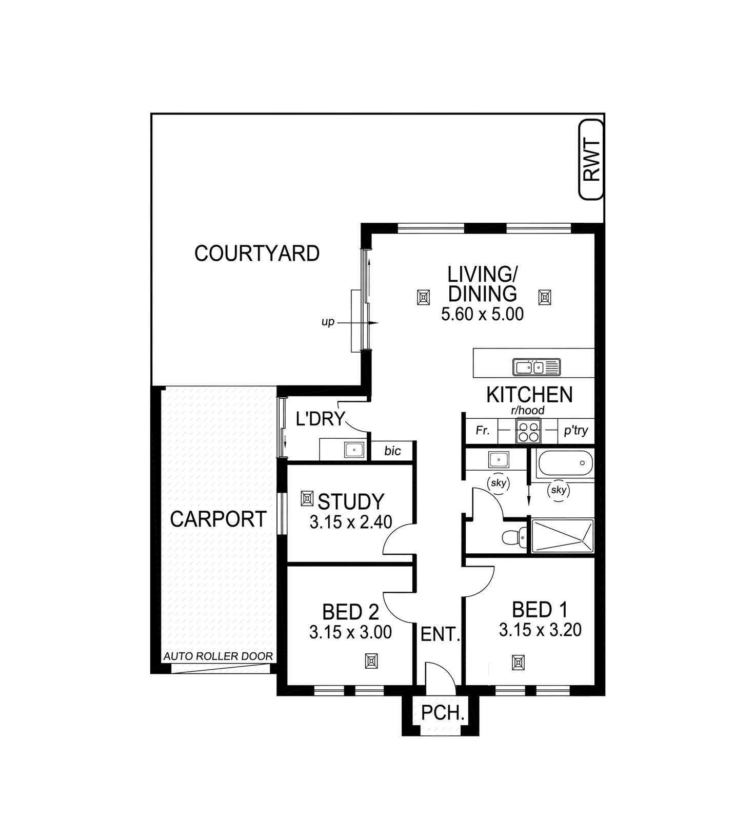 Floorplan of Homely house listing, 11A Ulva Avenue, Warradale SA 5046