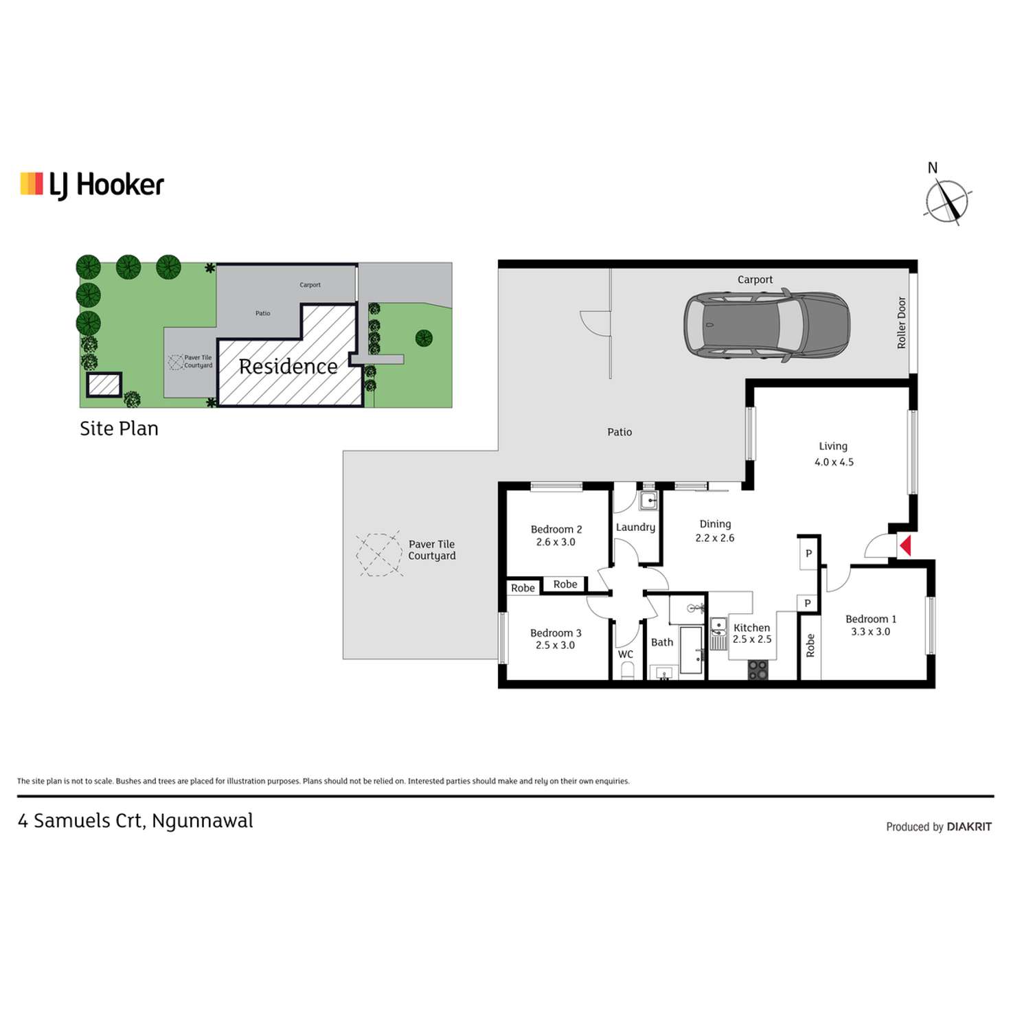 Floorplan of Homely house listing, 4 Samuels Crescent, Ngunnawal ACT 2913