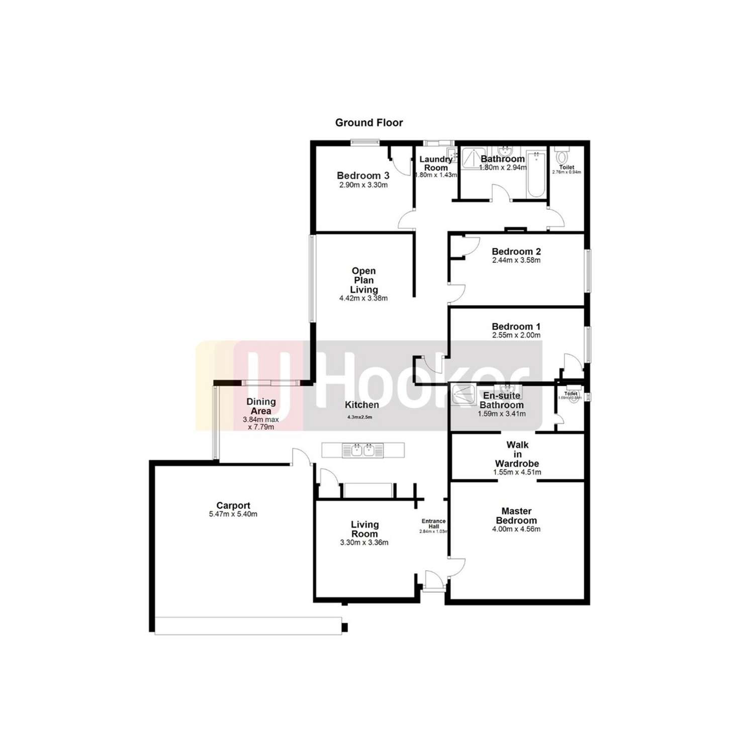 Floorplan of Homely house listing, 19 Birch Place, Collie WA 6225