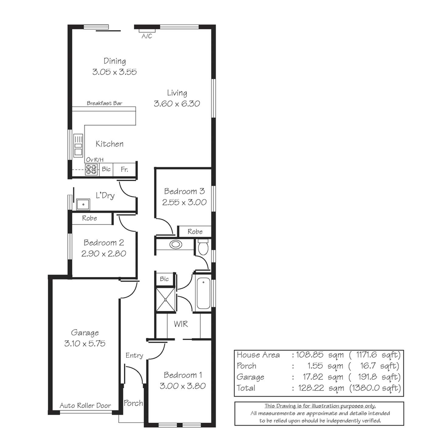Floorplan of Homely house listing, 11B Greenlea Court, Munno Para West SA 5115