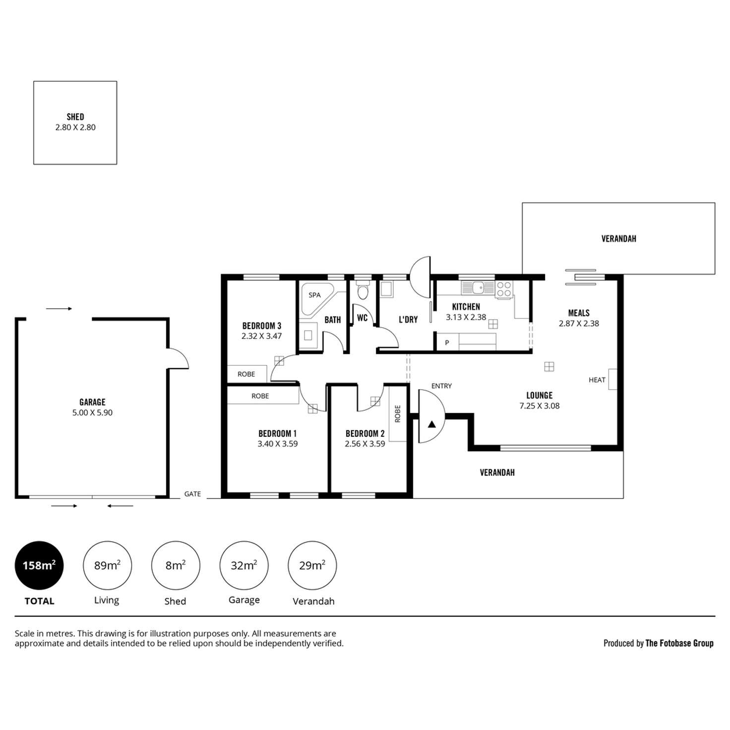 Floorplan of Homely house listing, 12 Illara Street, Salisbury North SA 5108